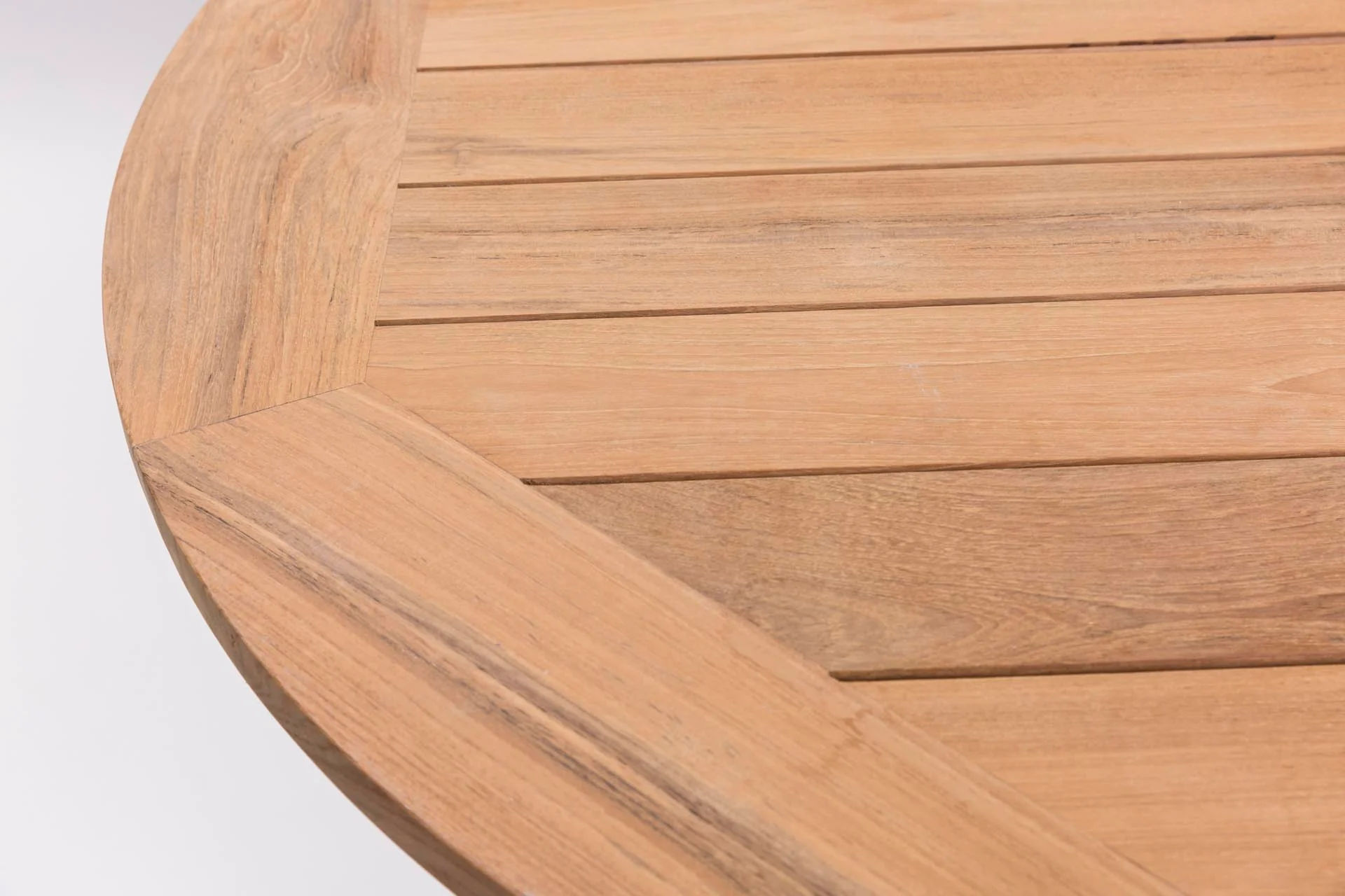 PR Home Atlantic 120cm Round Outdoor Dining Table – Kubu / Teak - Image 2
