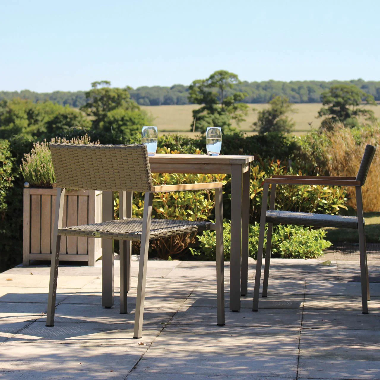 PR Home Atlantic Square Outdoor Dining Table – Kubu / Teak - Image 6
