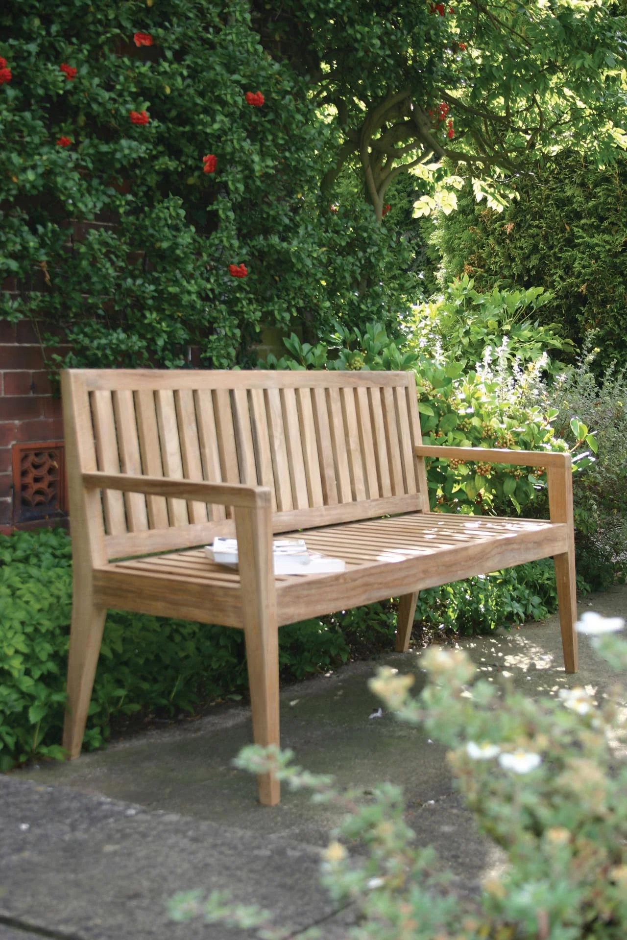 PR Home Menton Outdoor Bench – Teak - Image 8