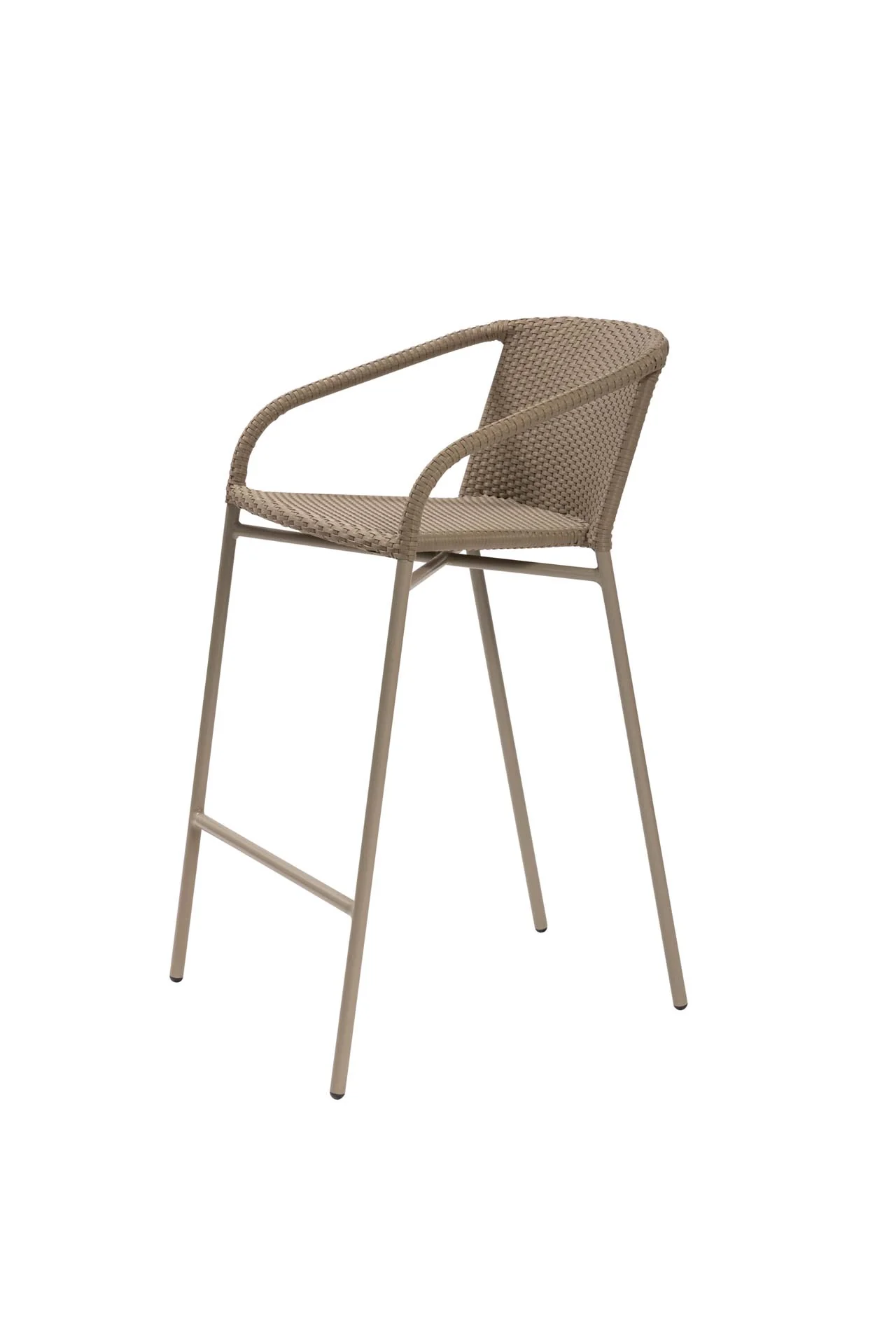 PR Home Valencia Outdoor Bar Stool With Arms - Image 3