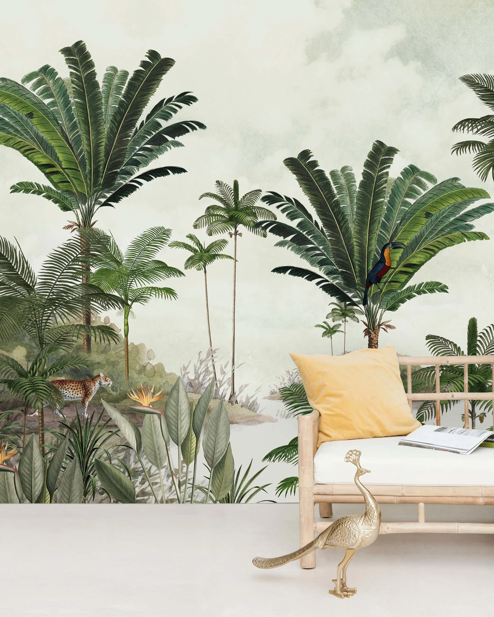 Creative Lab Amsterdam Rainforest Wallpaper Mural - Image 5