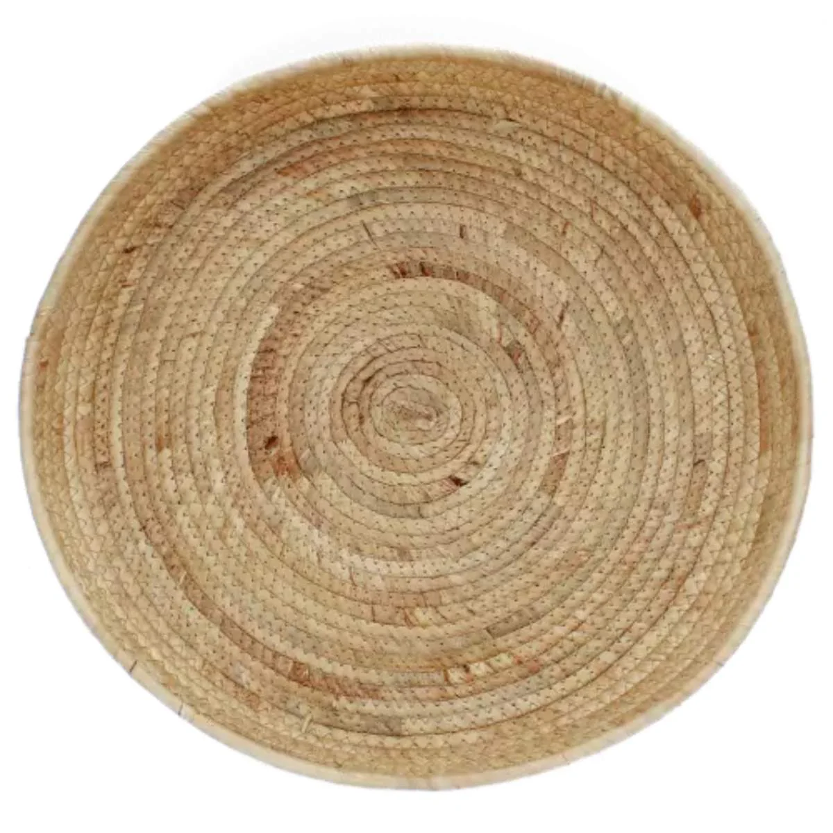 Rex London Round water hyacinth trays (set of 2) - Image 2