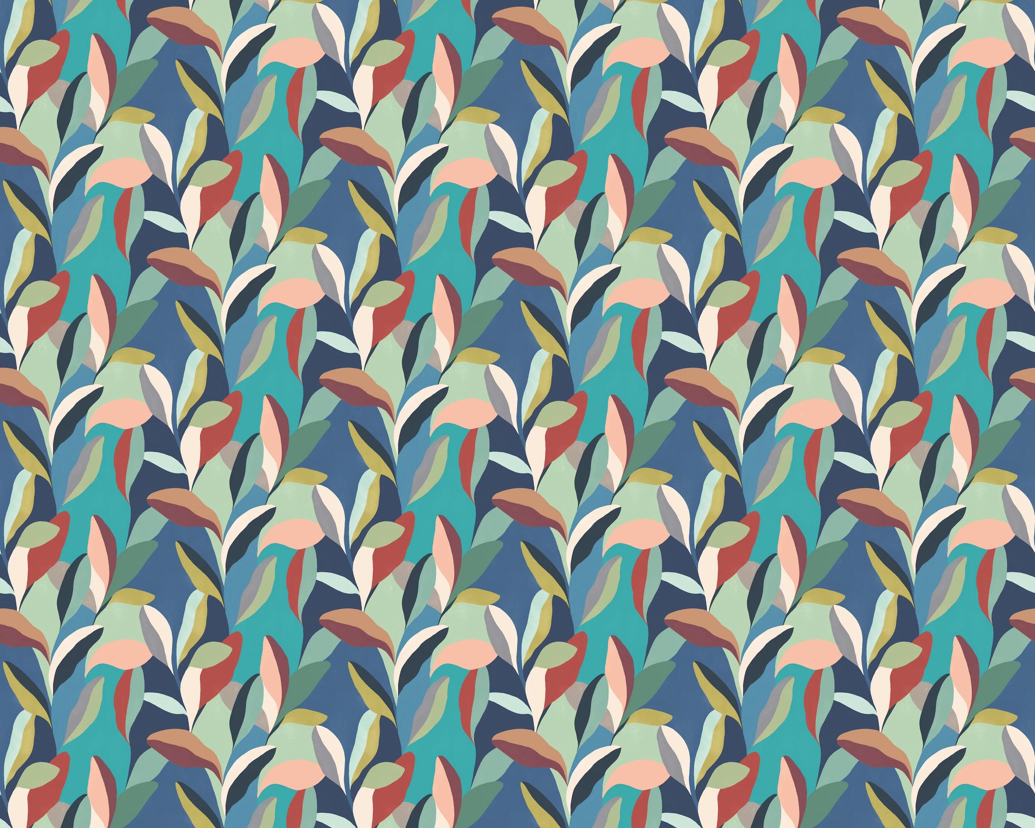 Ohpopsi Riviera Wallpaper - Peacock - Image 4