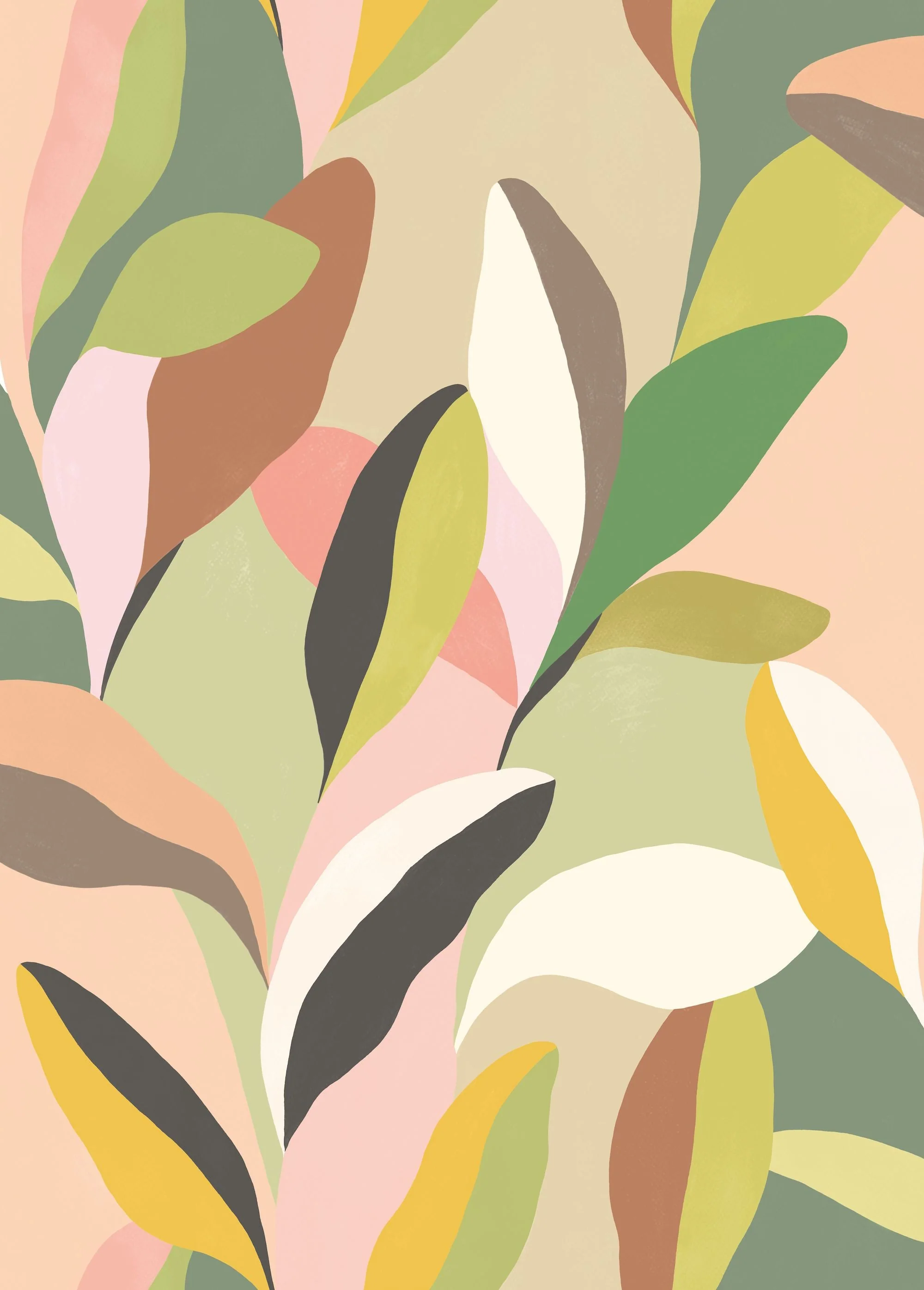 Ohpopsi Riviera Wallpaper - Sepia & Moss - Image 2
