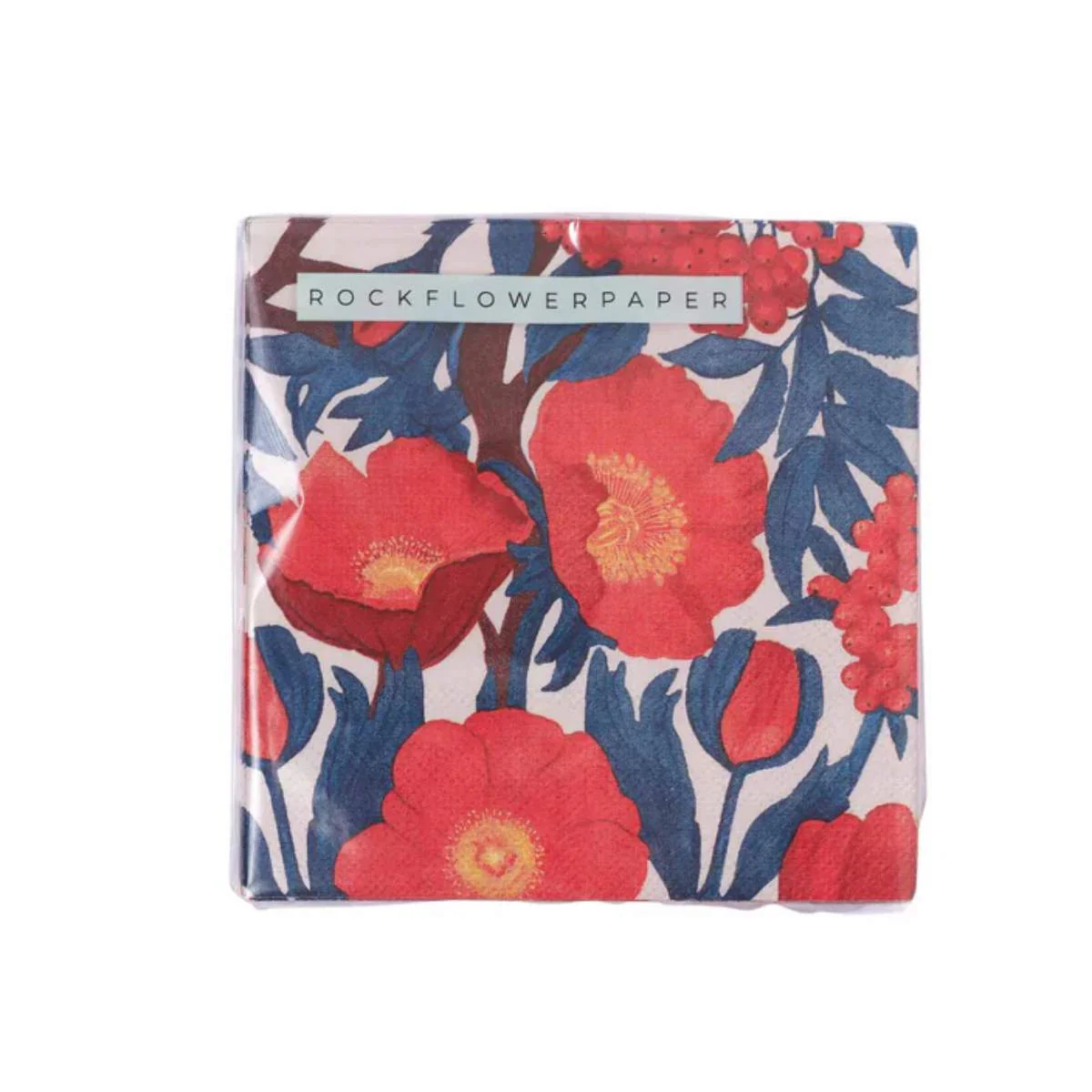Rock Flower Paper Icelandic Poppies Paper Cocktail Napkins (Pack of 25) - Image 2