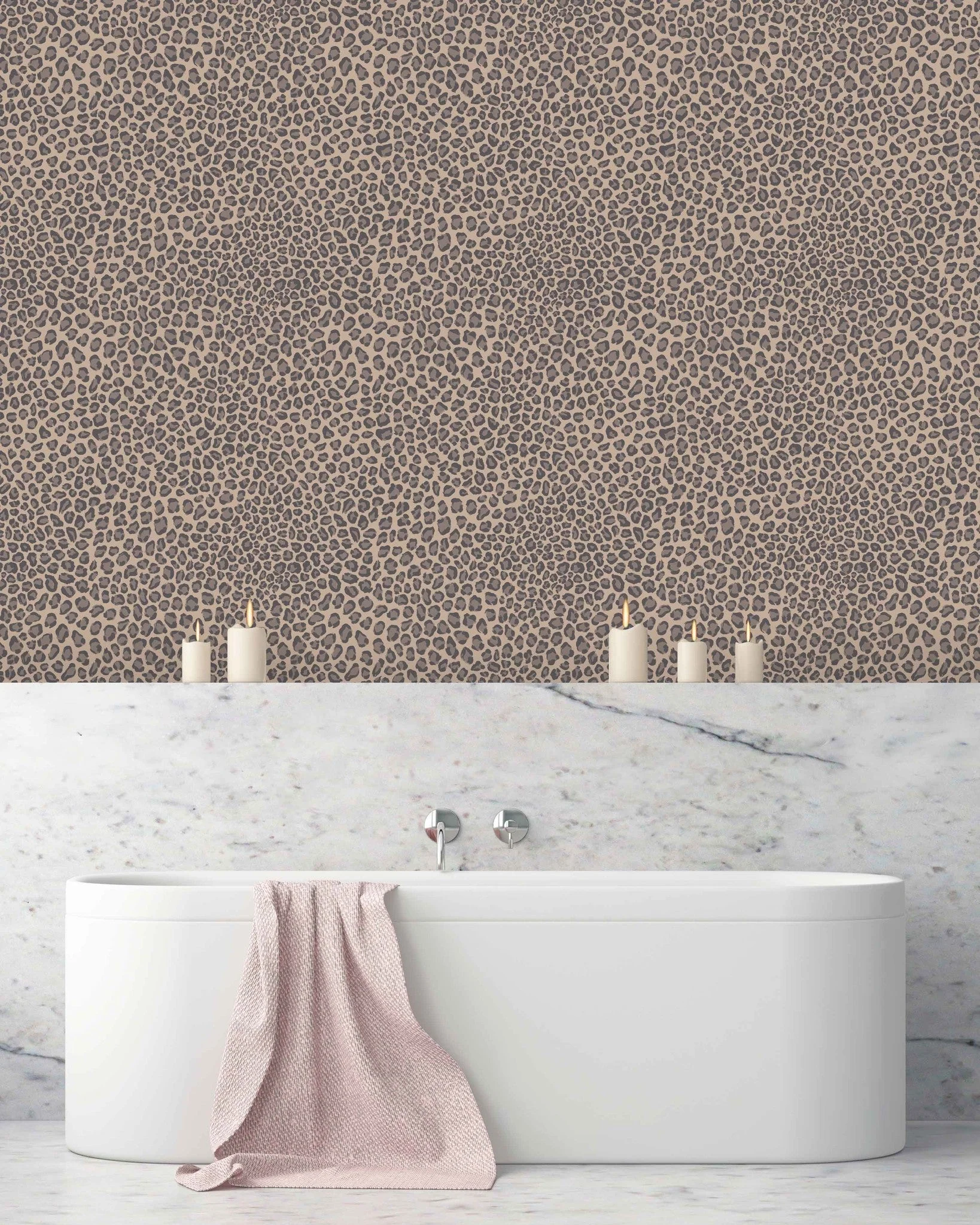 Creative Lab Amsterdam Rocky Leopard Wallpaper Mural - Image 4