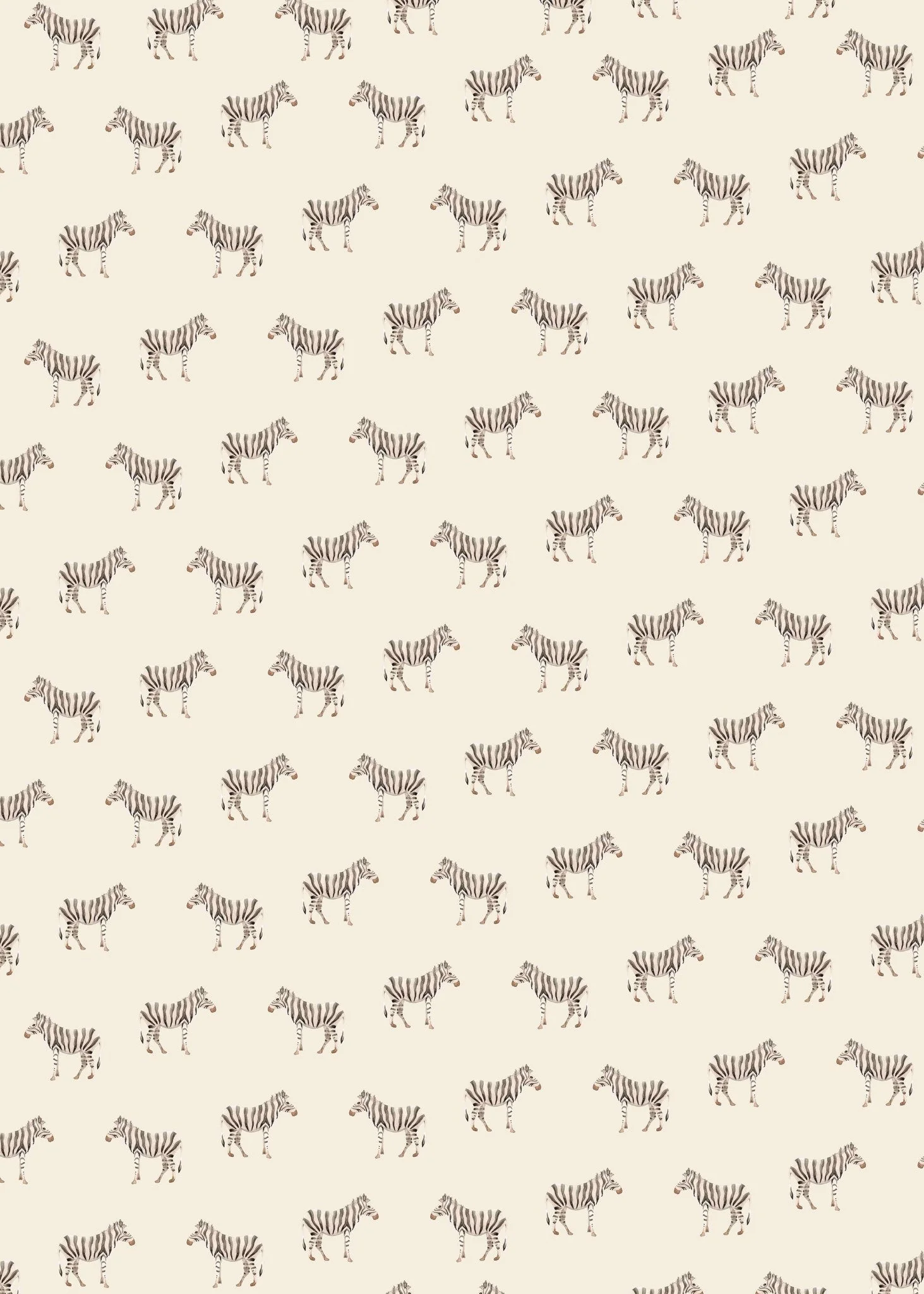 Creative Lab Amsterdam Safari Zebra Wallpaper Mural