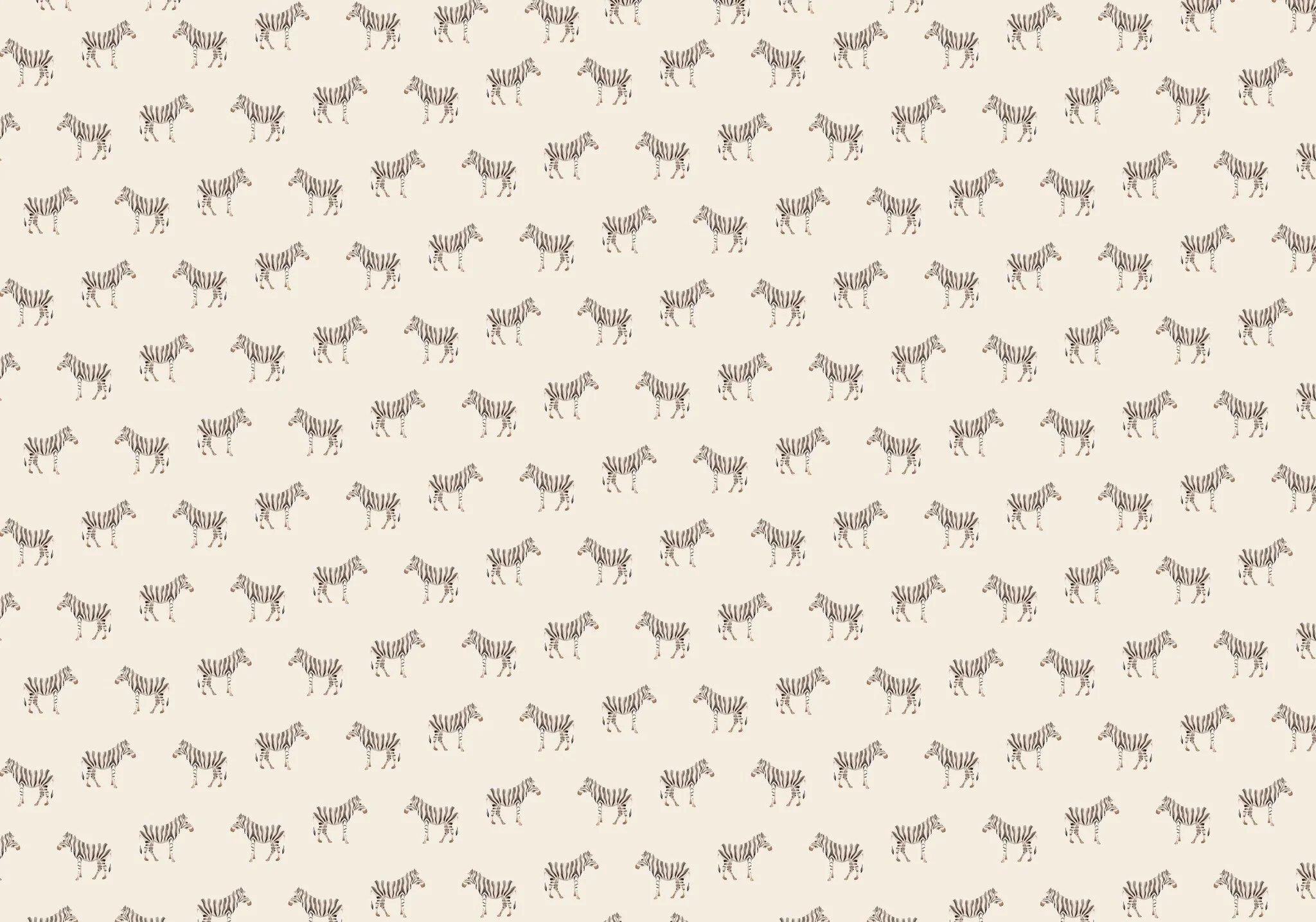 Creative Lab Amsterdam Safari Zebra Wallpaper Mural - Image 3