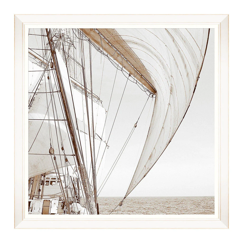Mind The Gap Sailing High I Framed Art