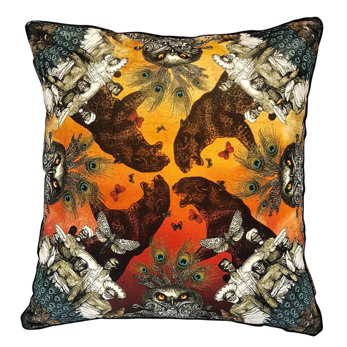 Santorus 'Ceylon' Velvet Scatter Cushion Cover