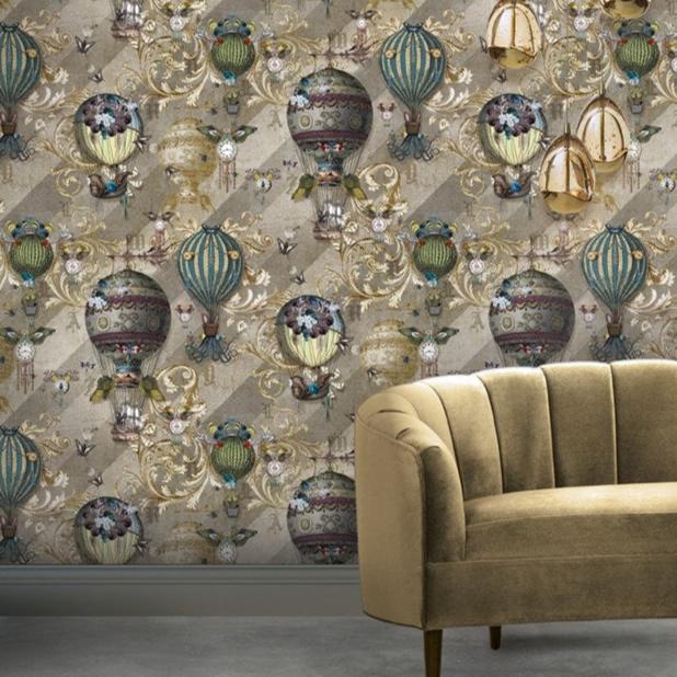 Santorus Around The World Wallpaper In Stone