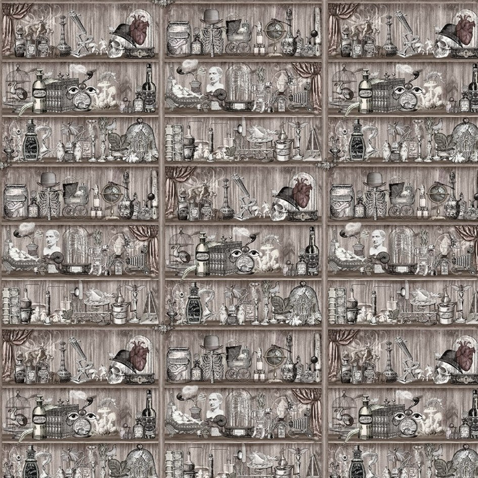 Santorus Bibelots Wallpaper In Ash - Image 2