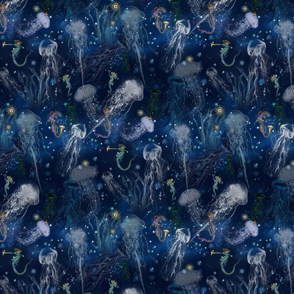 Santorus Jellyfish Wallpaper In Ink - Image 2