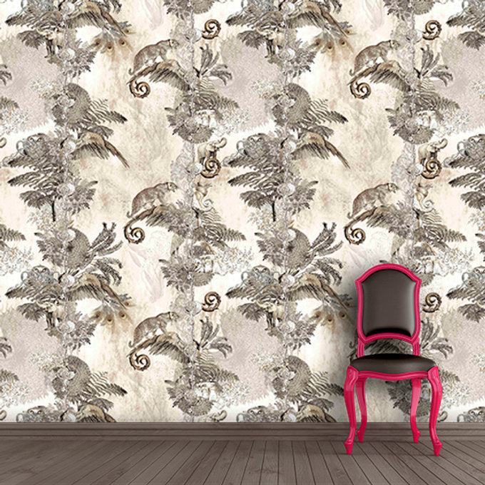Santorus Jungle Paradise Wallpaper In  Aniseed - Image 3