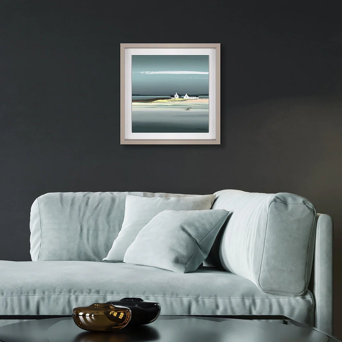 Art Marketing ‘Sapphire’ Framed Art - Image 2