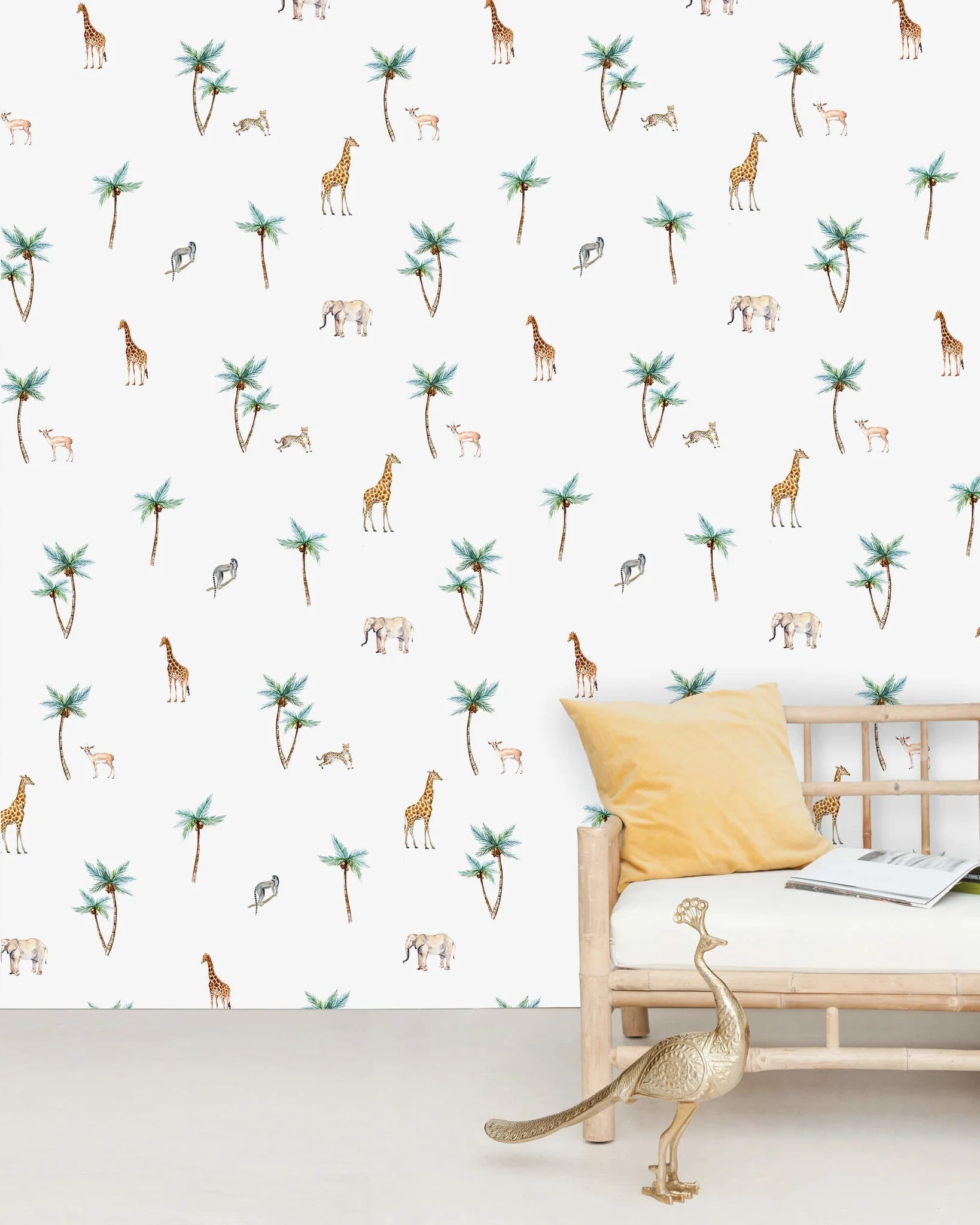 Creative Lab Amsterdam Savannah Palm Tree Wallpaper Mural - Image 2