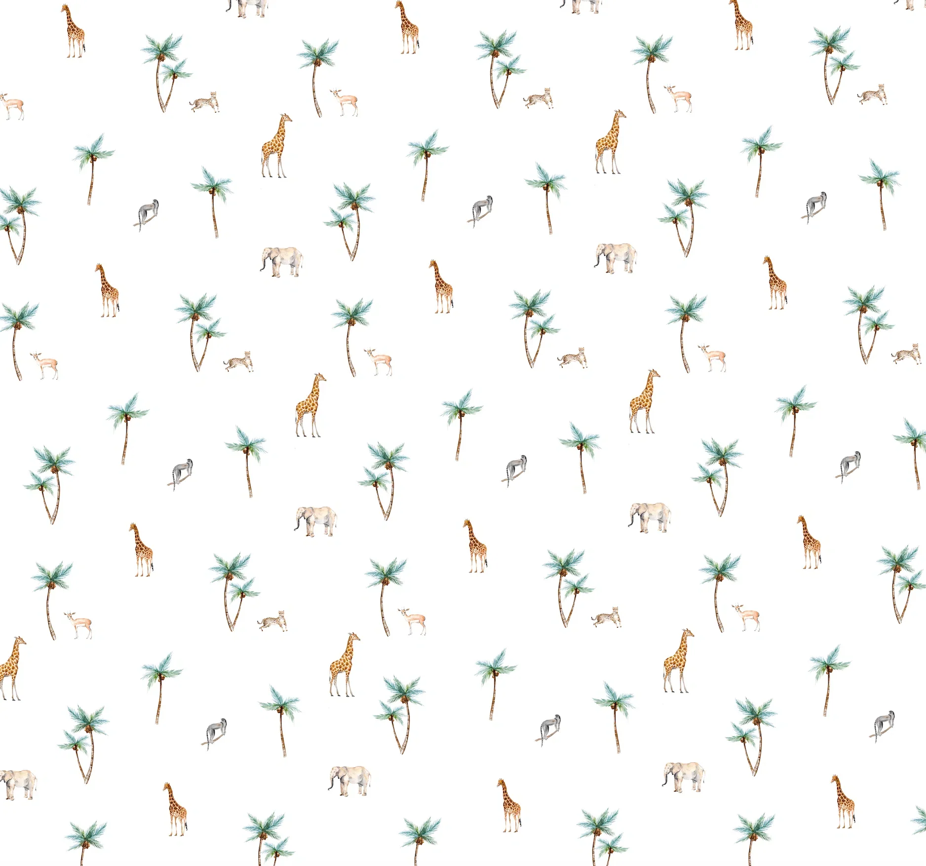 Creative Lab Amsterdam Savannah Palm Tree Wallpaper Mural - Image 3