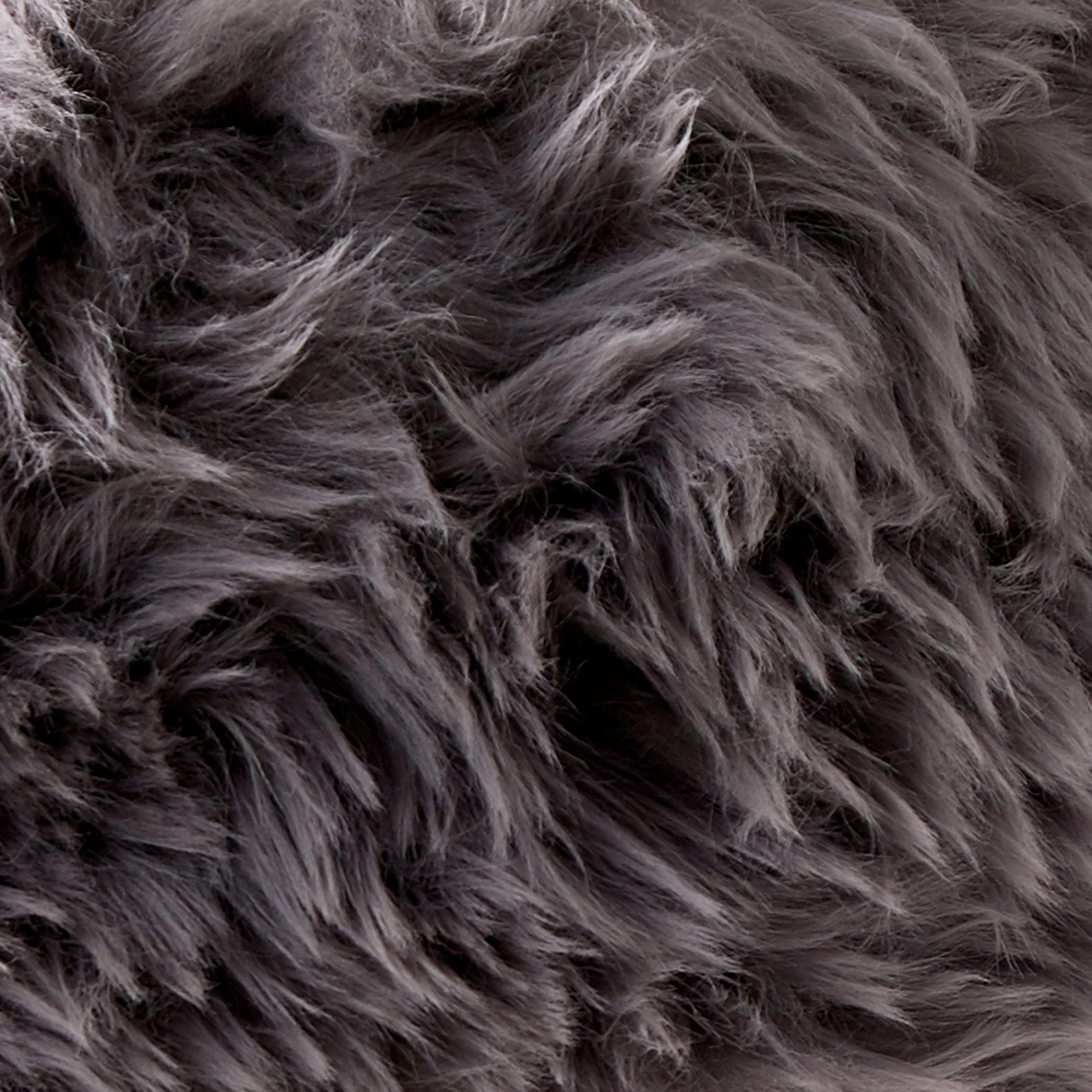 Native Home Sheepskin Wood Stool - Woodstain - Image 7