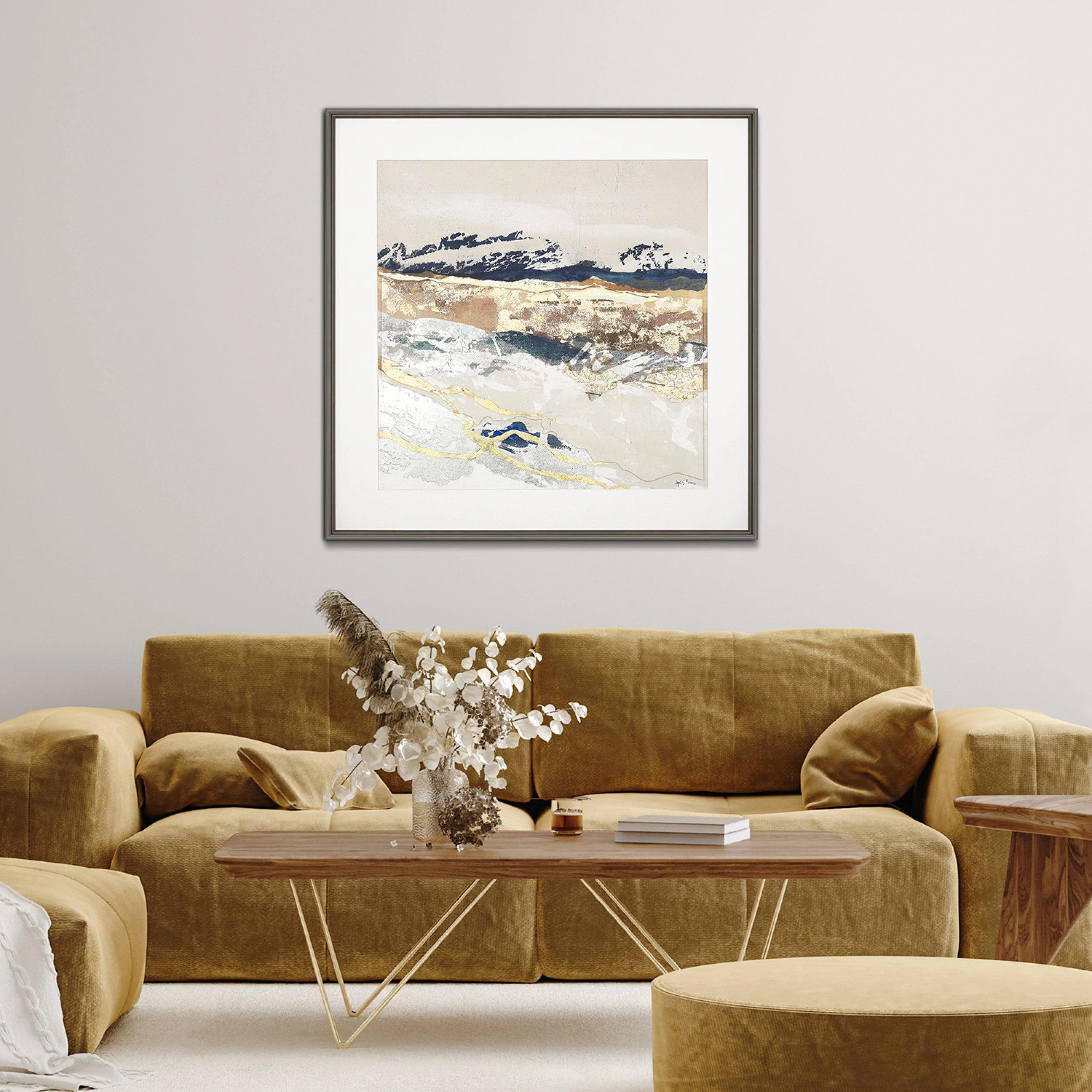 Art Marketing ‘Sidelines’ Wall Art - 78 x 78cm - Image 2