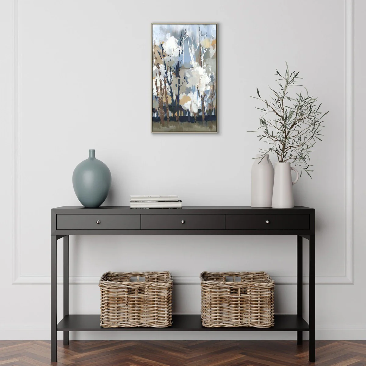 Art Marketing ‘Silversong Birch’ Wall Art - 67 x 40cm - Image 2
