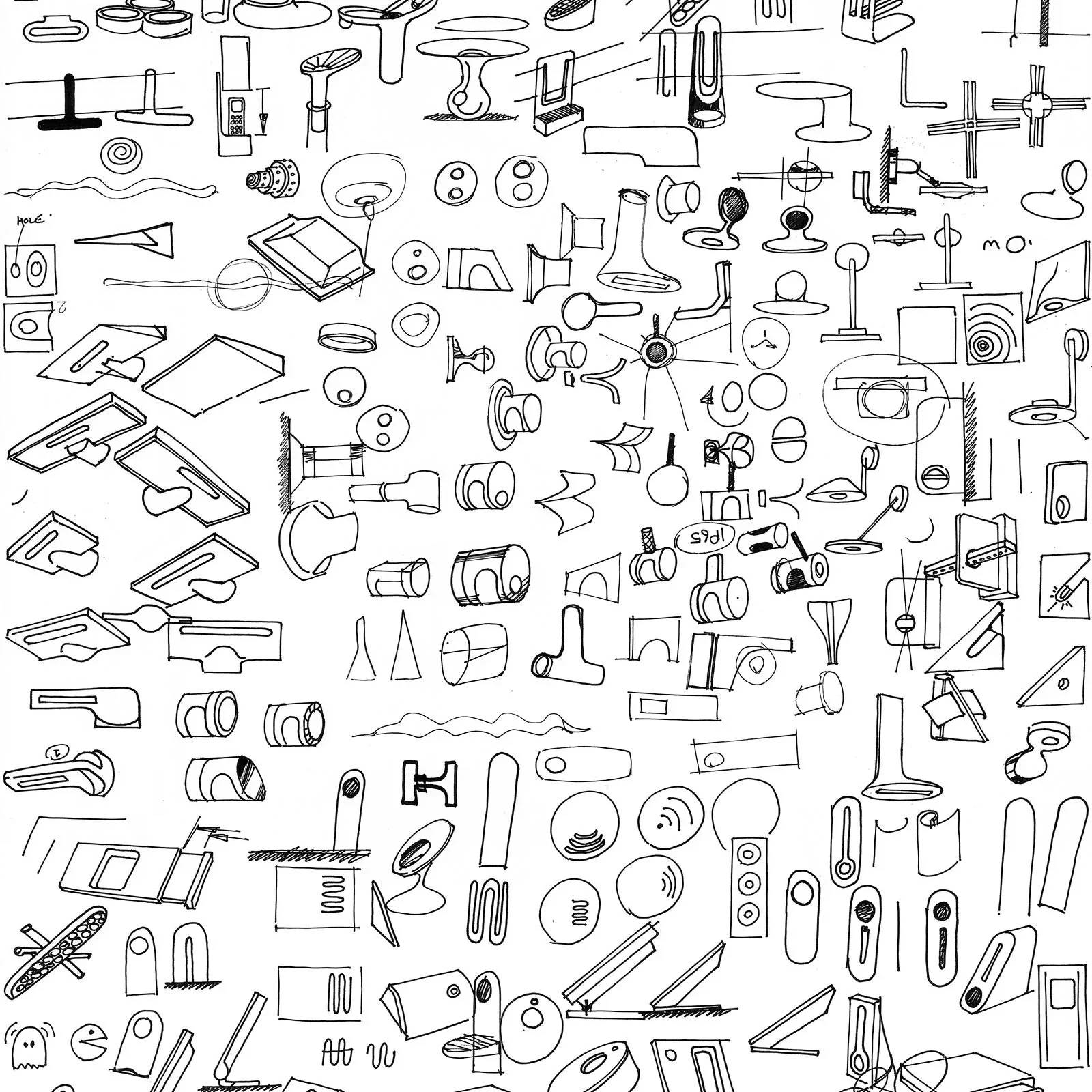 NLXL Sketches Wallpaper - Image 2