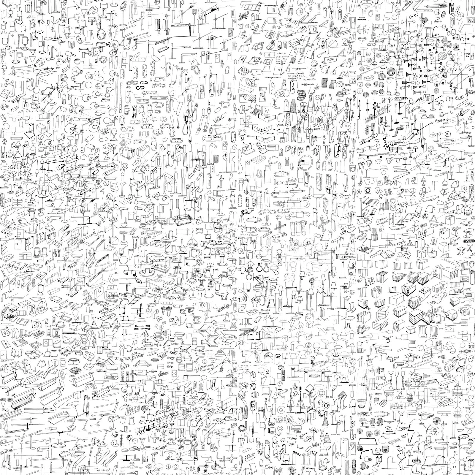NLXL Sketches Wallpaper - Image 3
