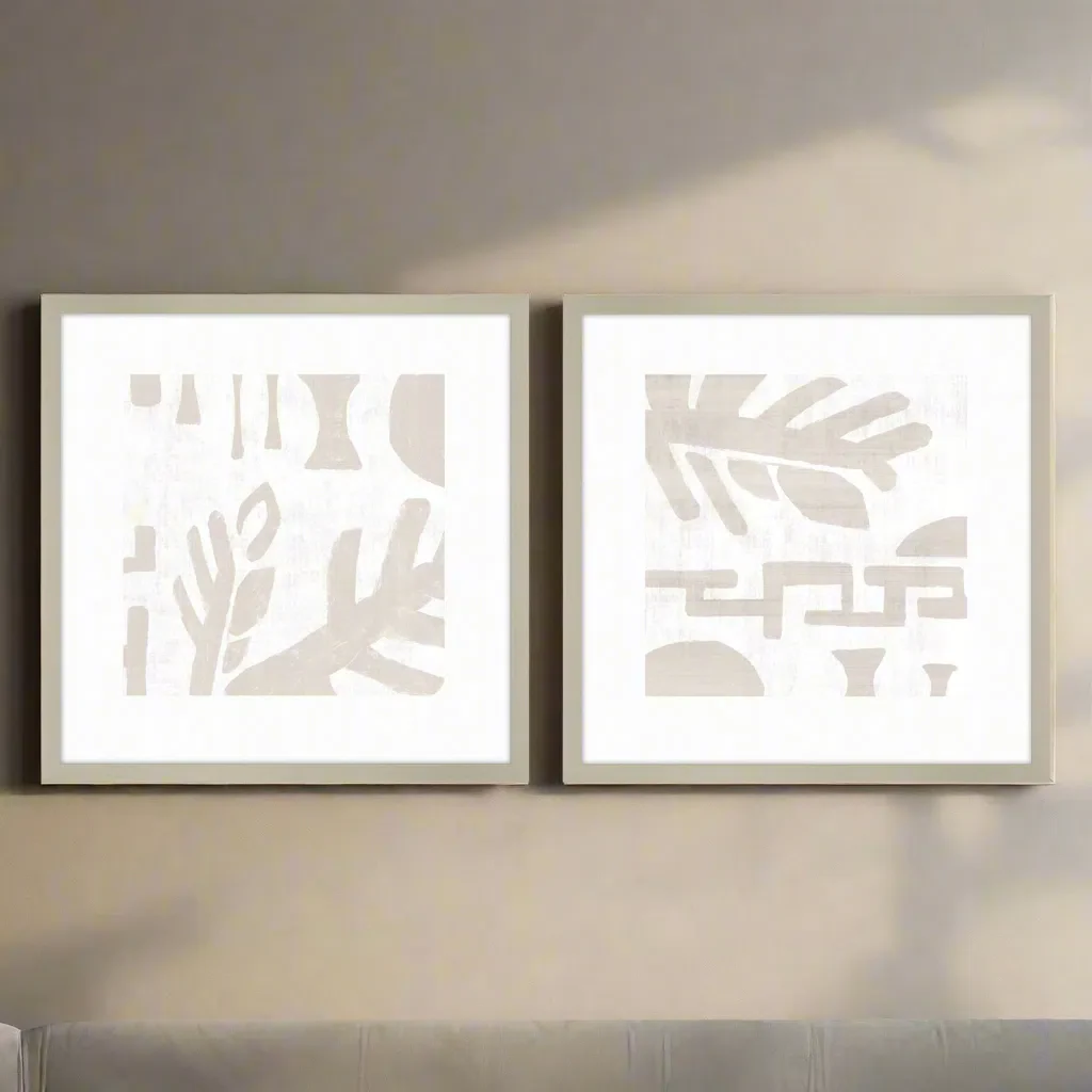Art Marketing ‘Summer Shadows’ Wall Art Set - Image 2