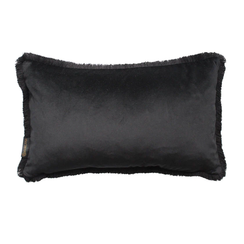 Avalana Swan Lovers Fringe Cushion - Image 3