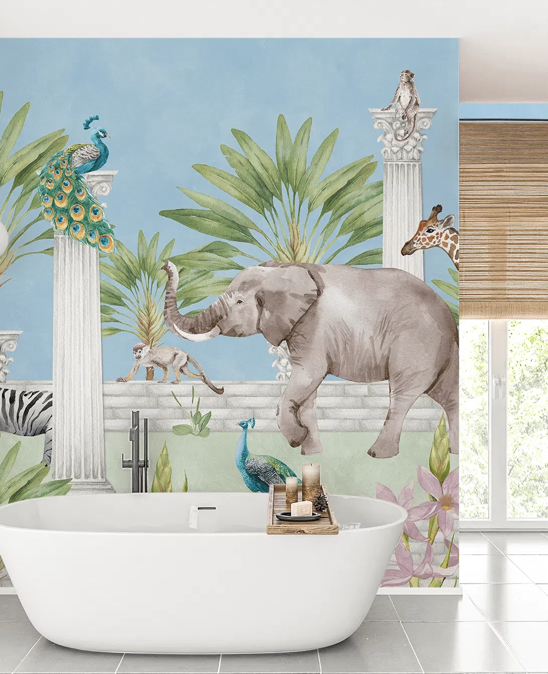 Creative Lab Amsterdam The Greek Animal Adventure Wallpaper Mural - Image 4