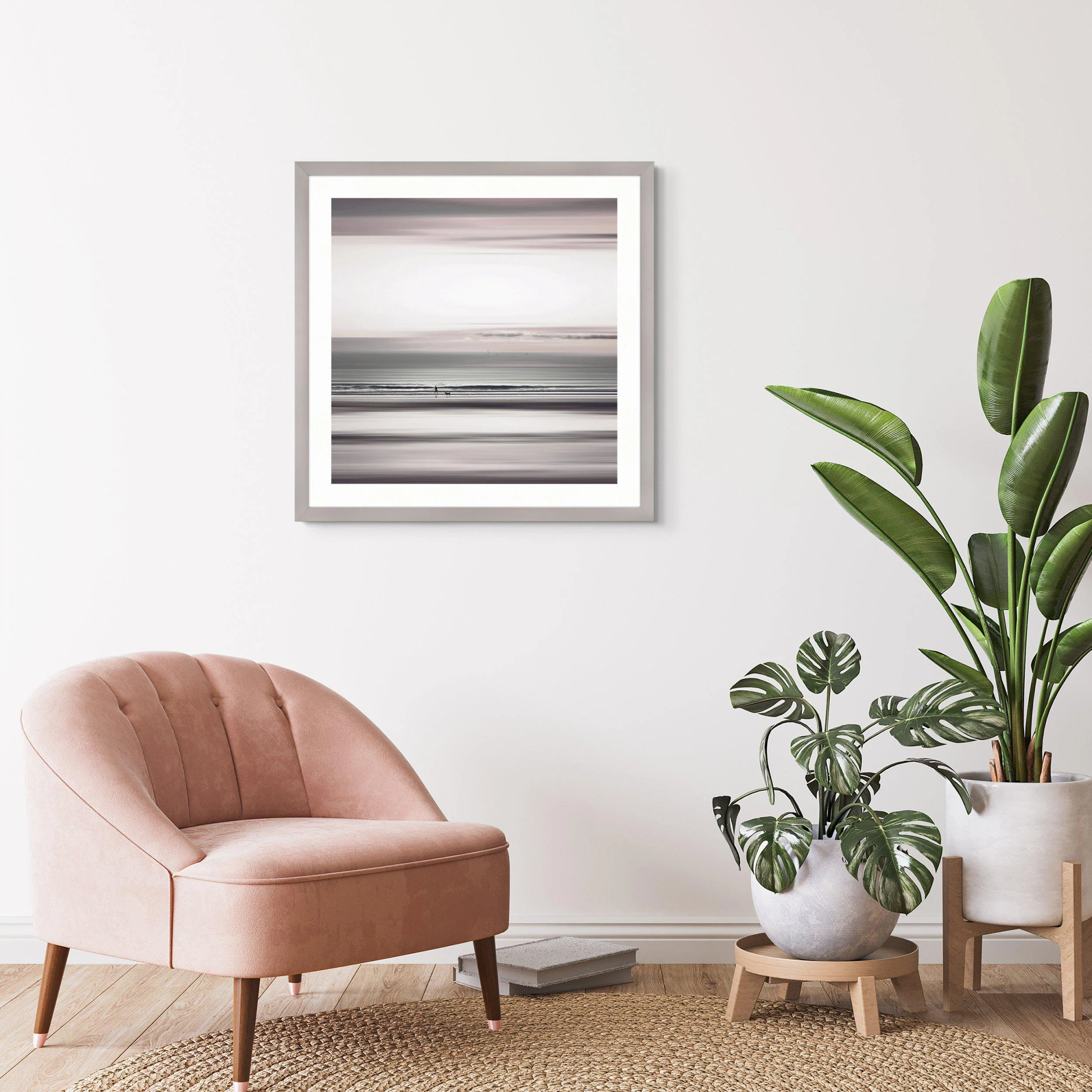 Art Marketing ‘The Stroll’ Wall Art - 71 x 71cm - Image 2