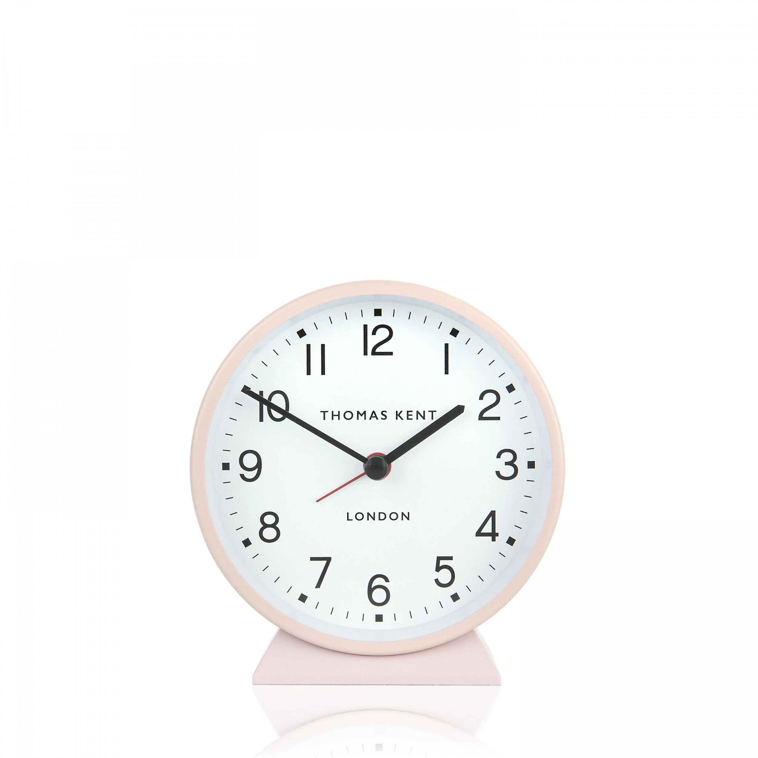 Thomas Kent 10cm Puffin Alarm Clock In Dusky Pink - Image 3