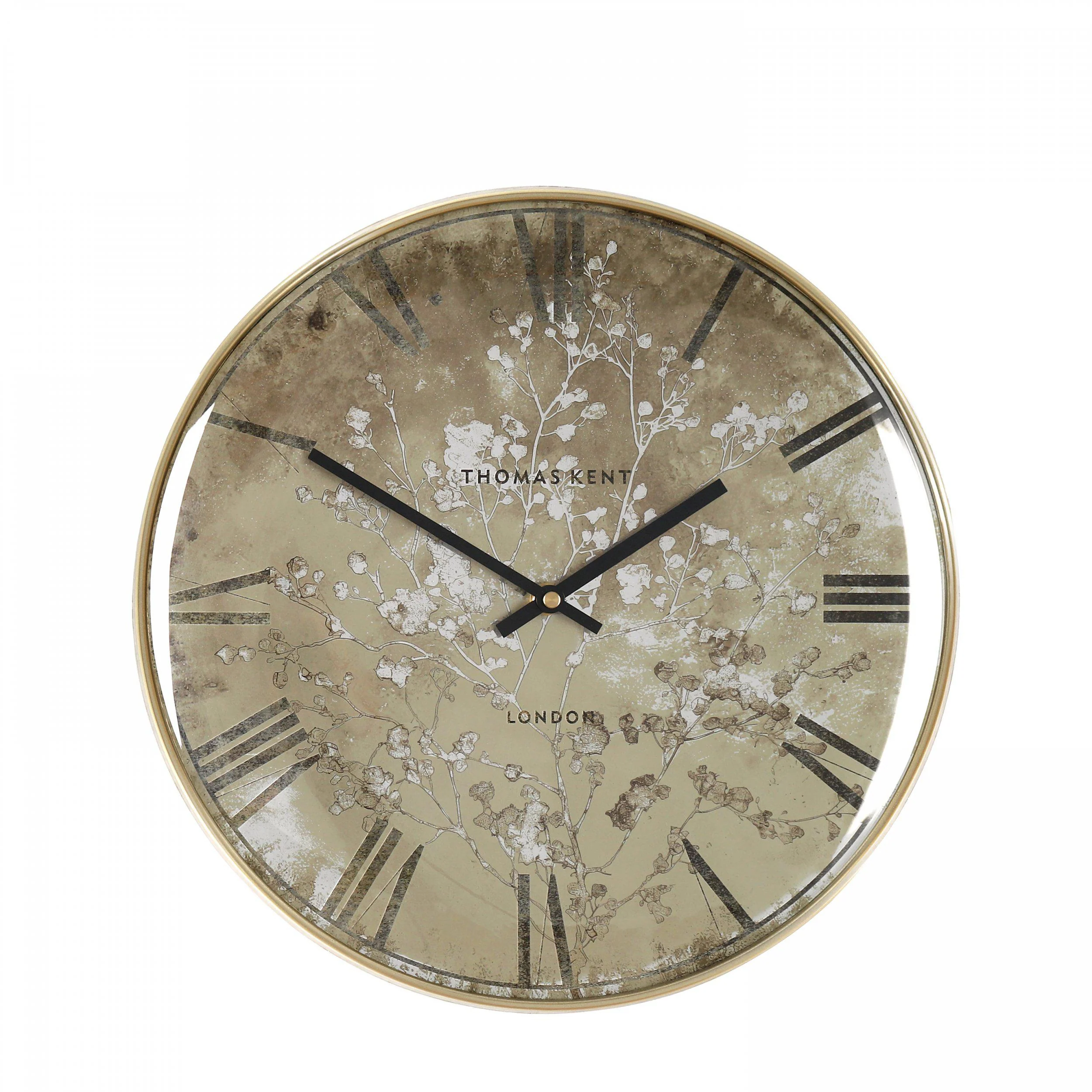 Thomas Kent 14'' Roma Wall Clock Gold - Image 2