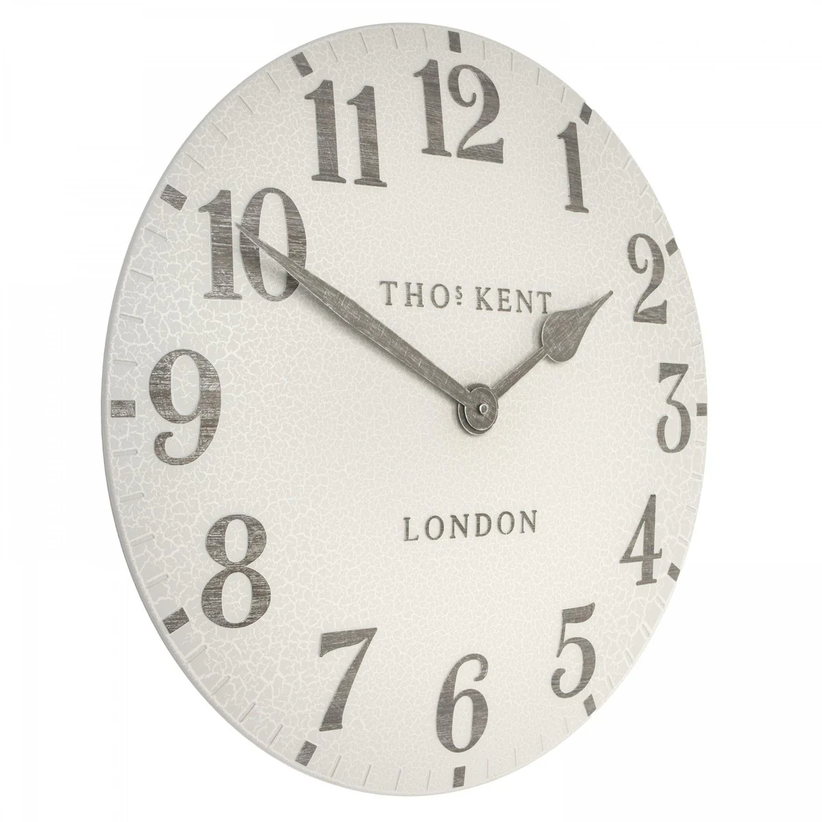 Thomas Kent 50cm Outdoor Wall Clock Arabic Crackle - Image 3