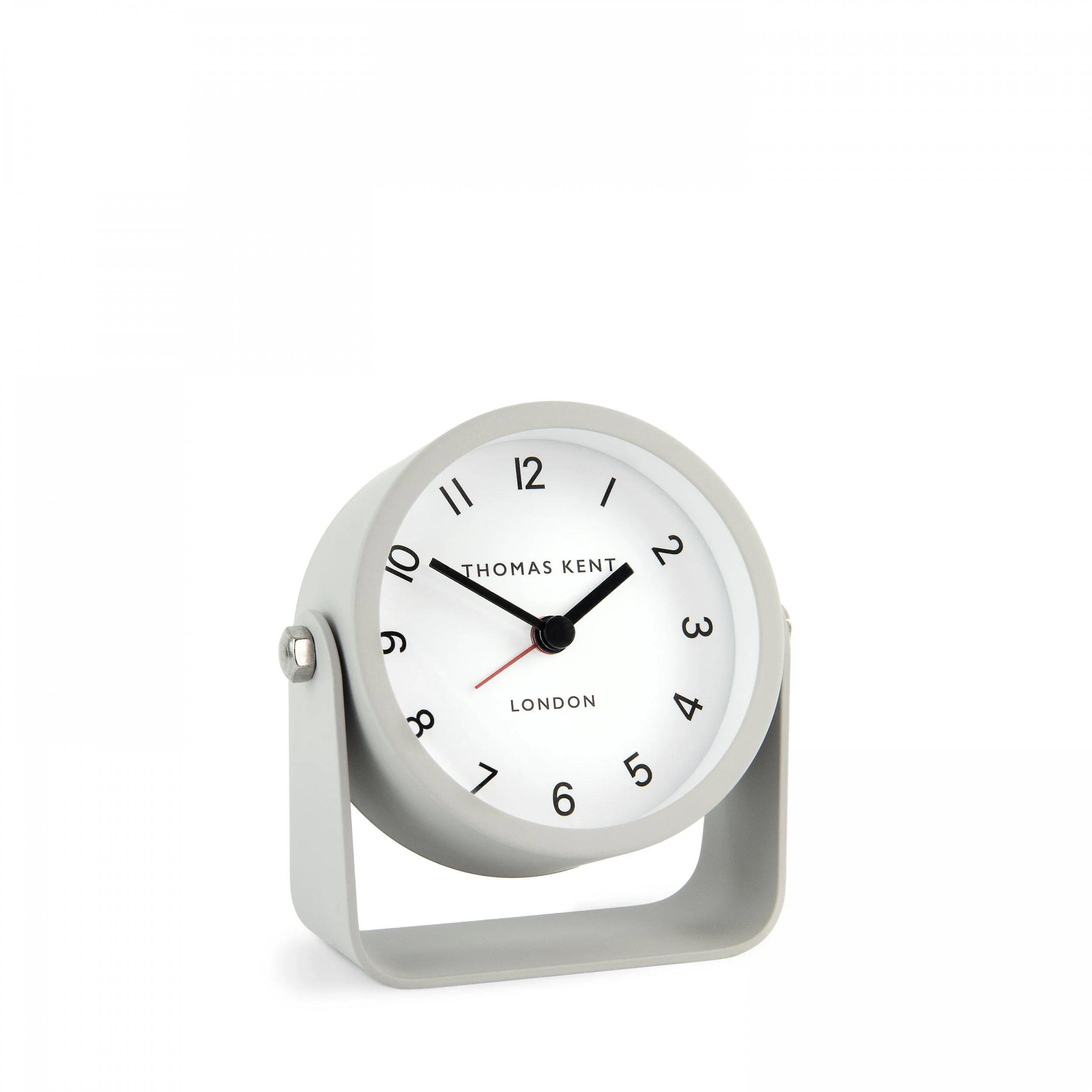 Thomas Kent 4'' Wren Alarm Clock - Dove Grey