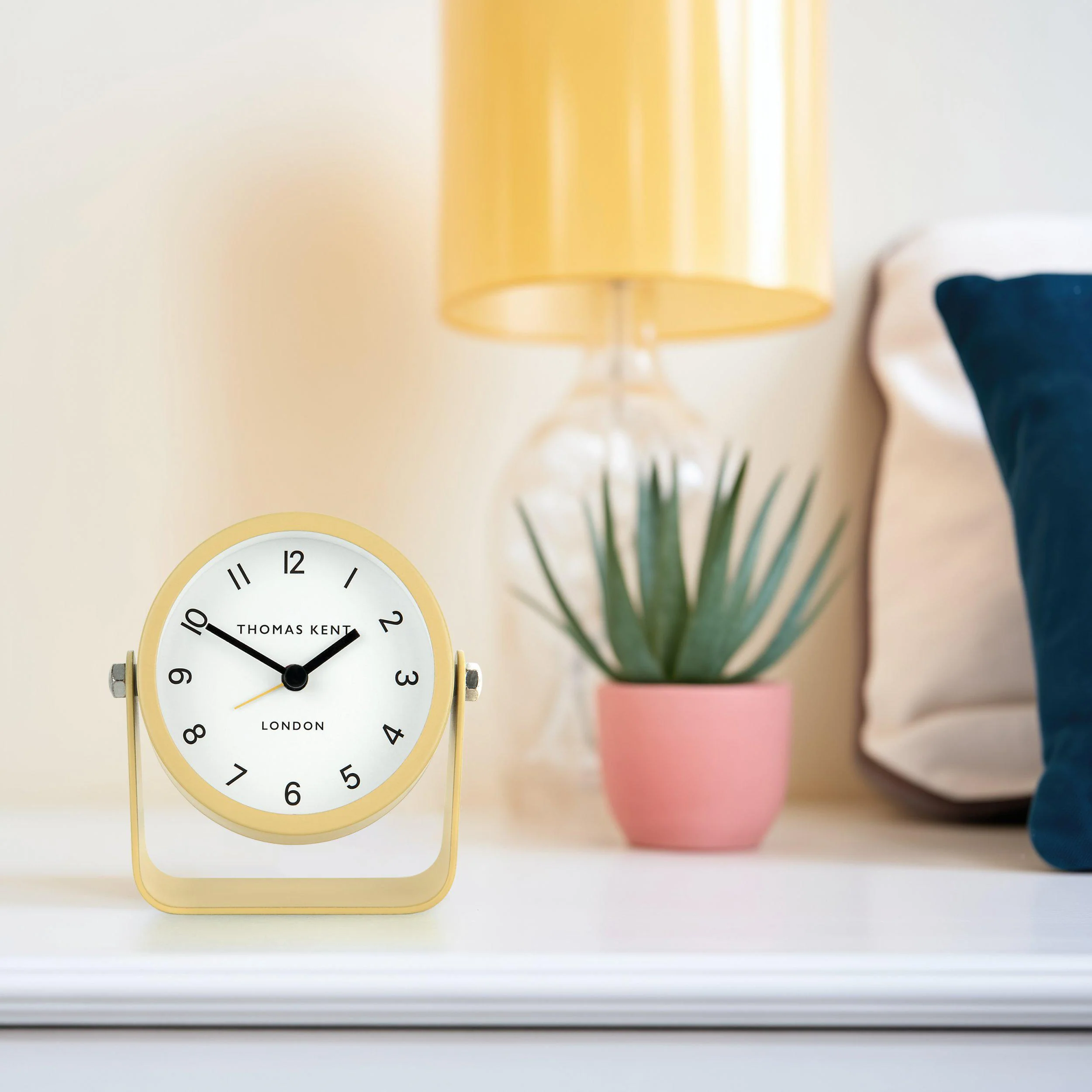 Thomas Kent 4'' Wren Alarm Clock - Ochre - Image 2