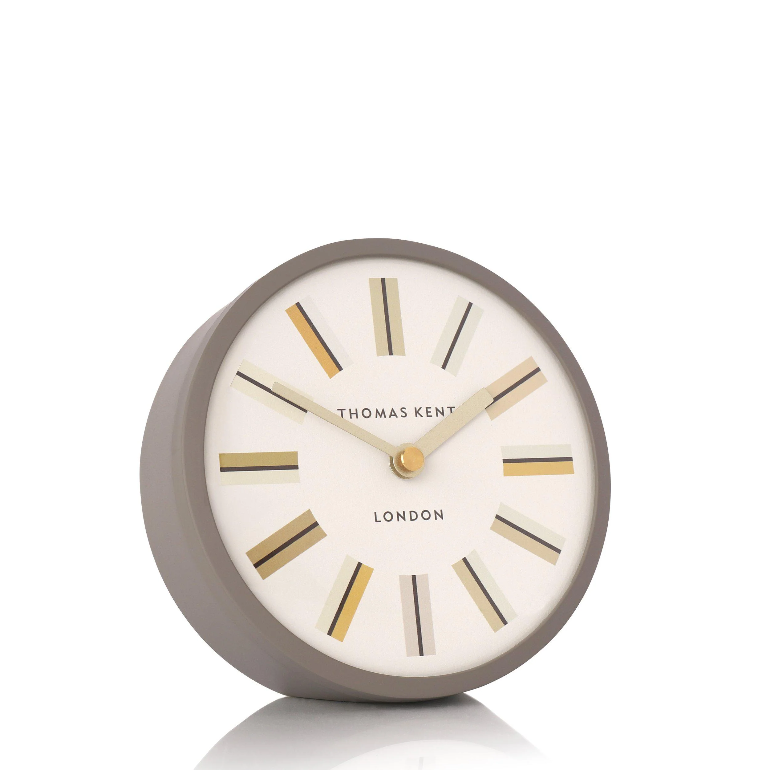 Thomas Kent 5" Swift Clock - Dusky Taupe