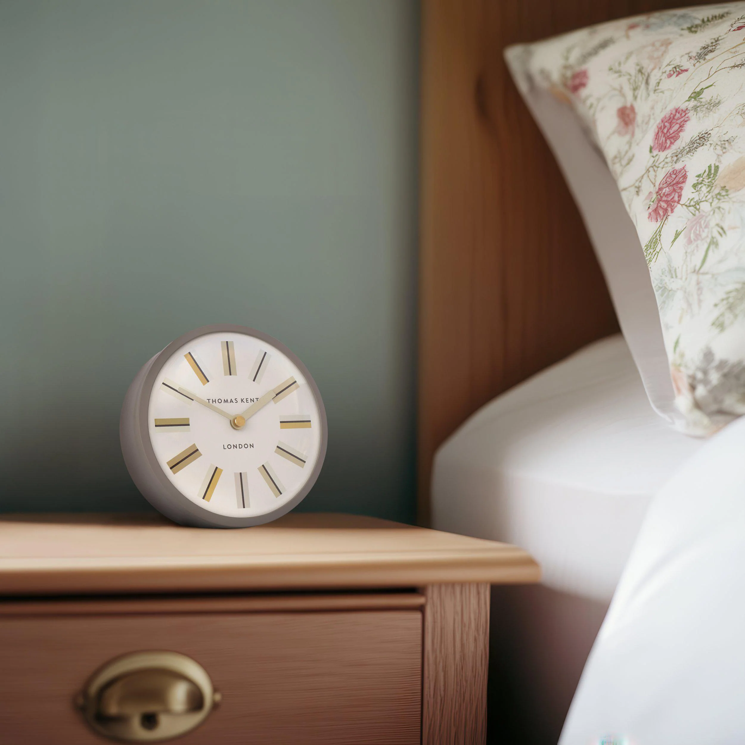 Thomas Kent 5" Swift Clock - Dusky Taupe - Image 2