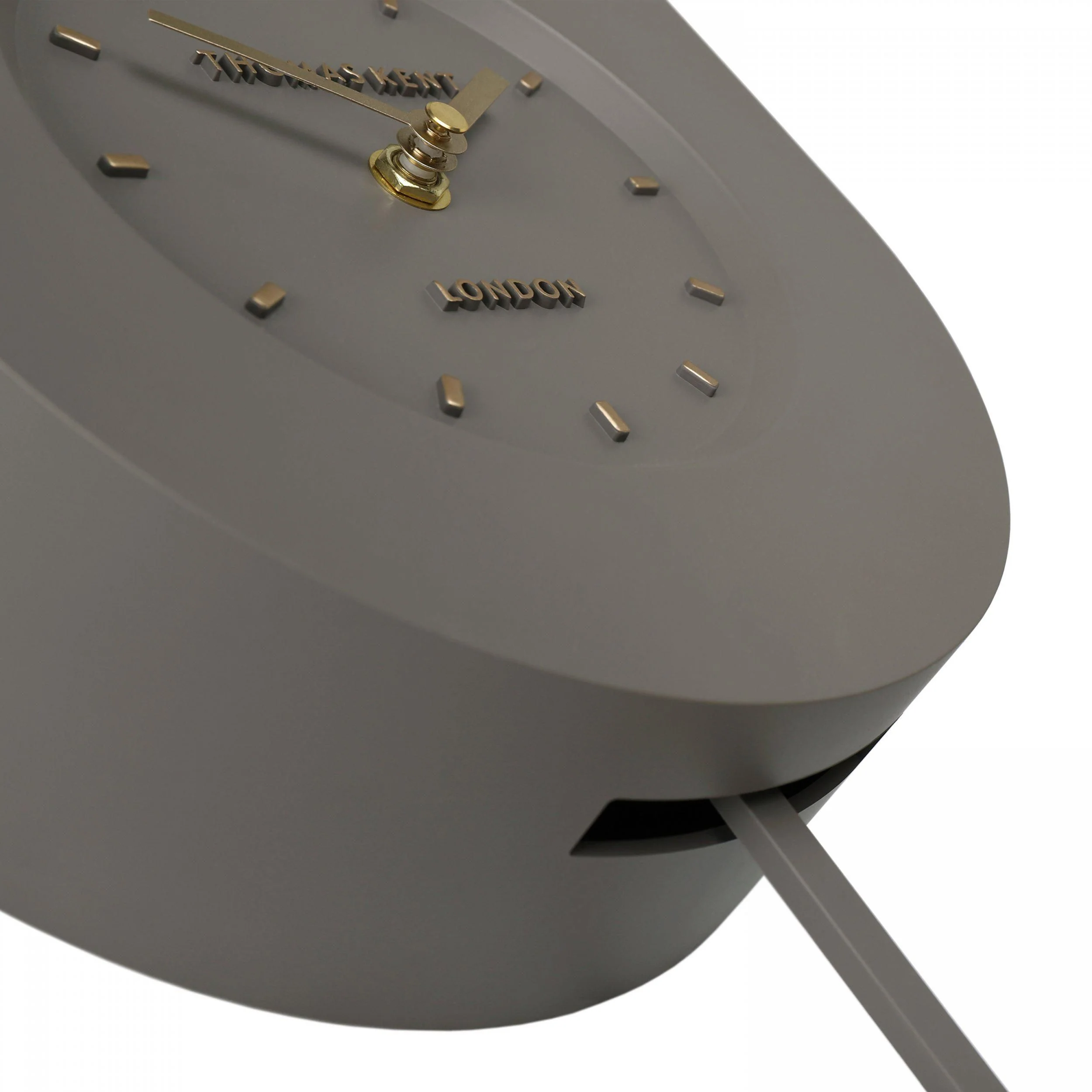 Thomas Kent Cuckoo Taupe Grey Wall Clock - Image 6