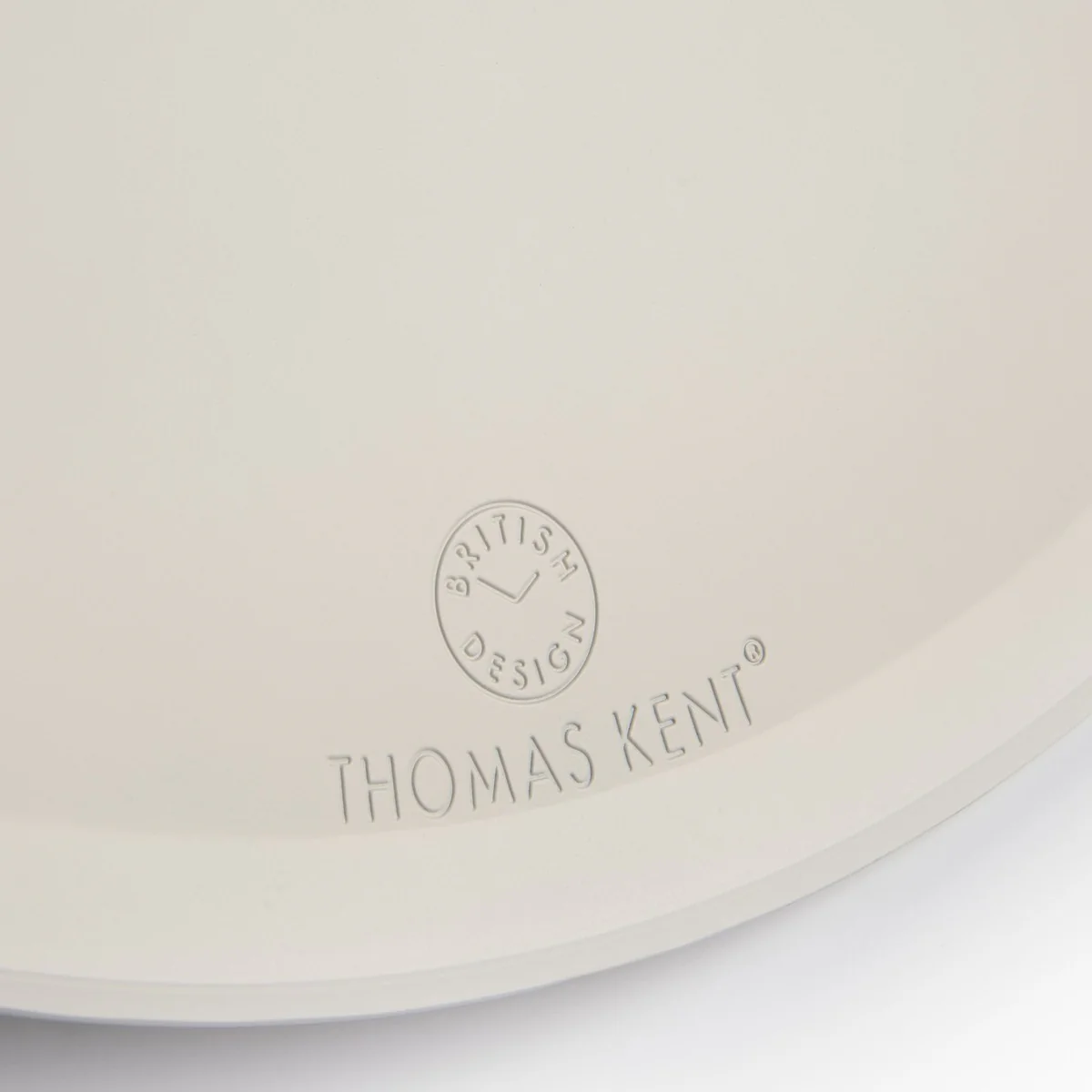 Thomas Kent Arabic 50cm Large Wall Clock - Oatmeal - Image 5