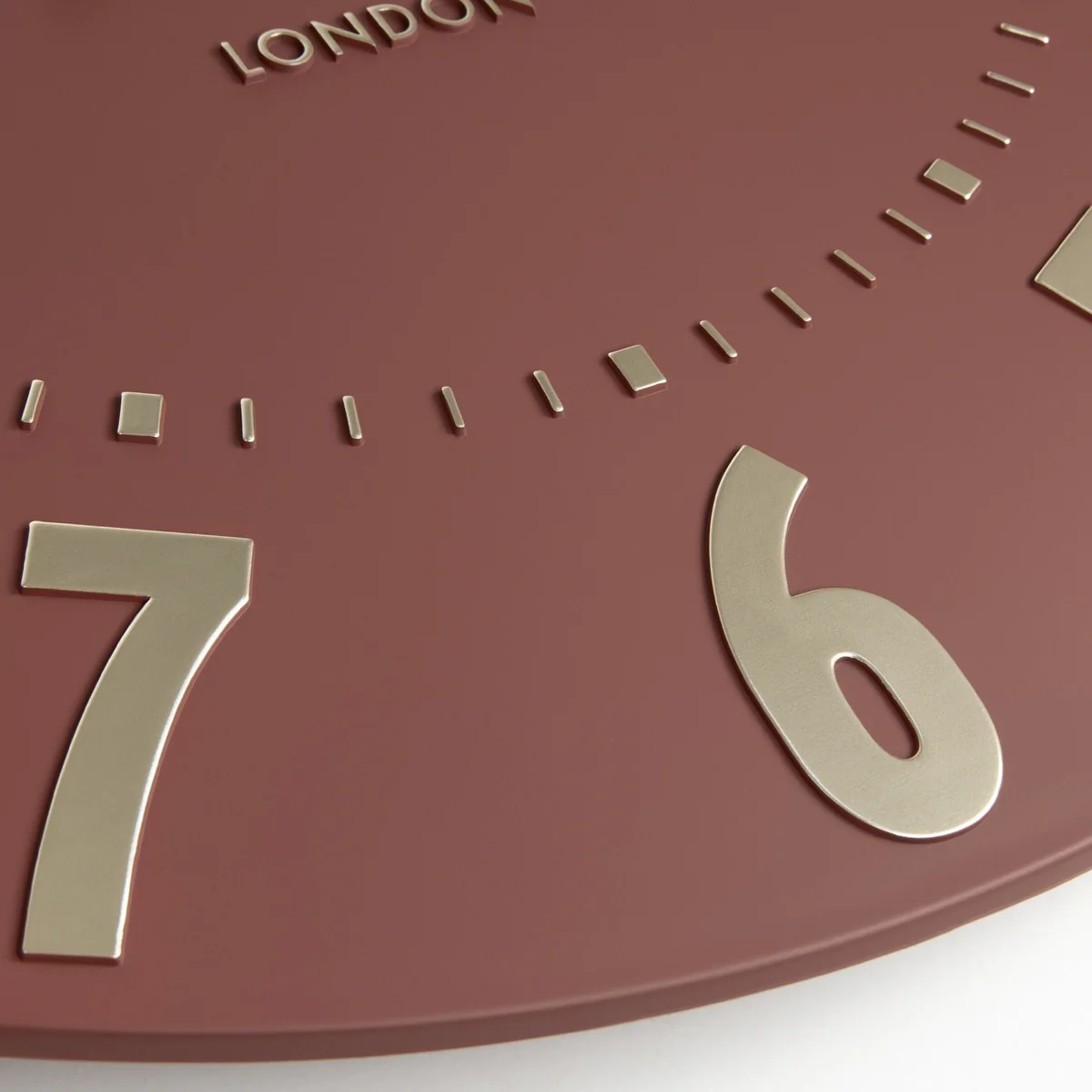 Thomas Kent Mulberry 50cm Large Wall Clock - Auburn - Image 4