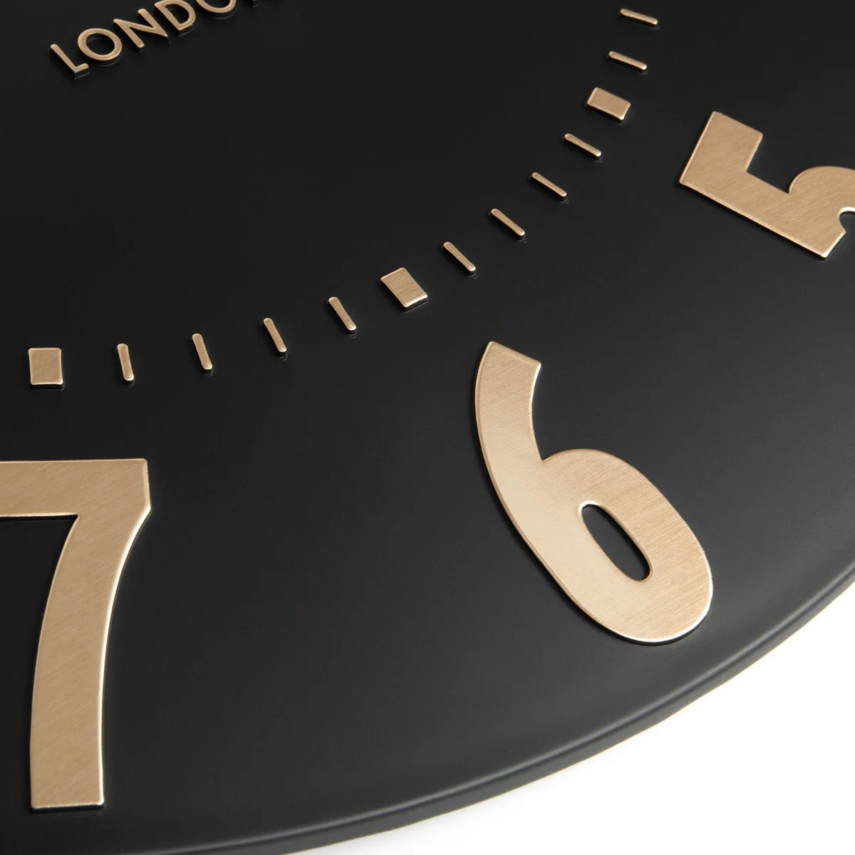 Thomas Kent Mulberry 50cm Large Wall Clock - Noir - Image 6