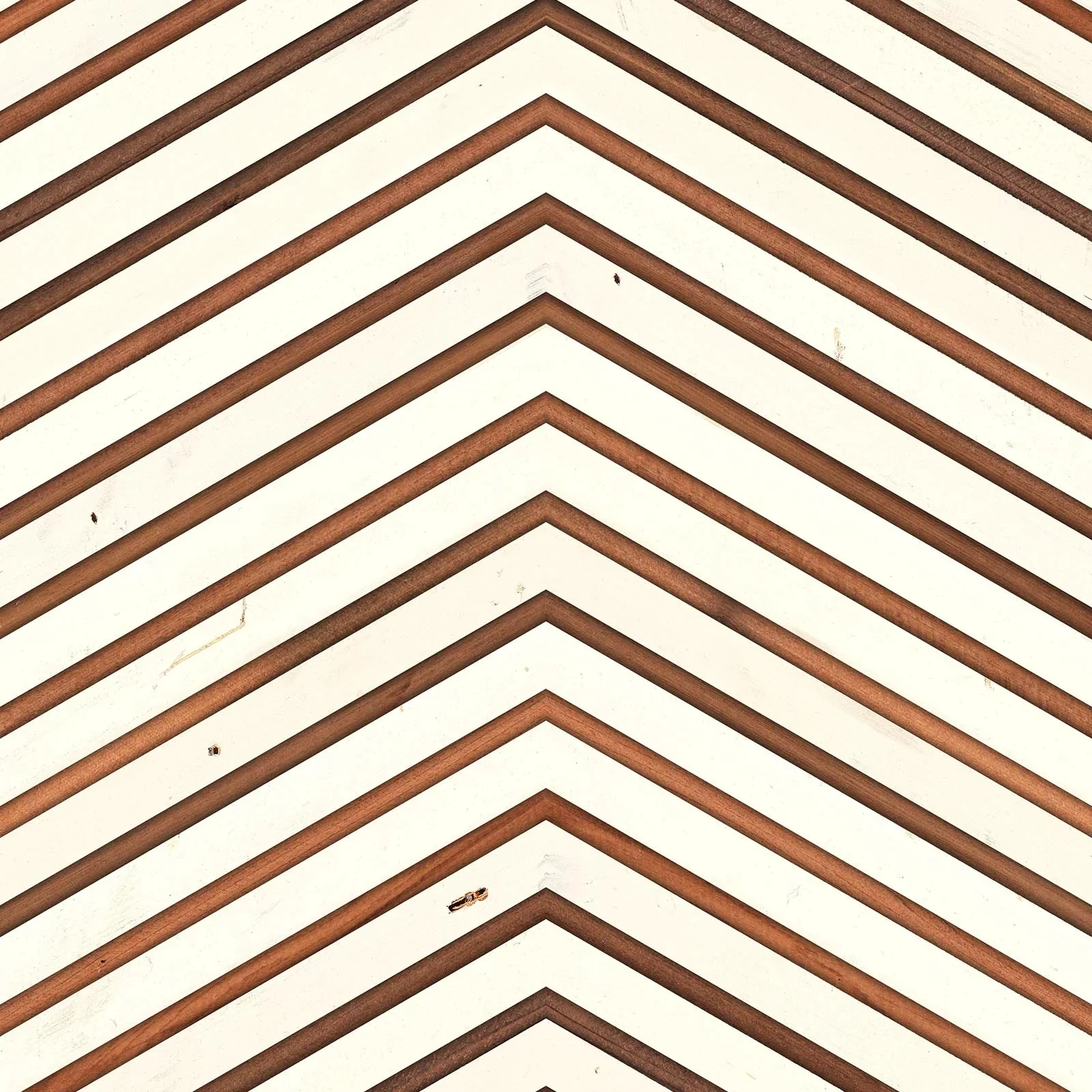 NLXL Timber Strips Scrapwood On Teak Chevron Wallpaper - Image 2