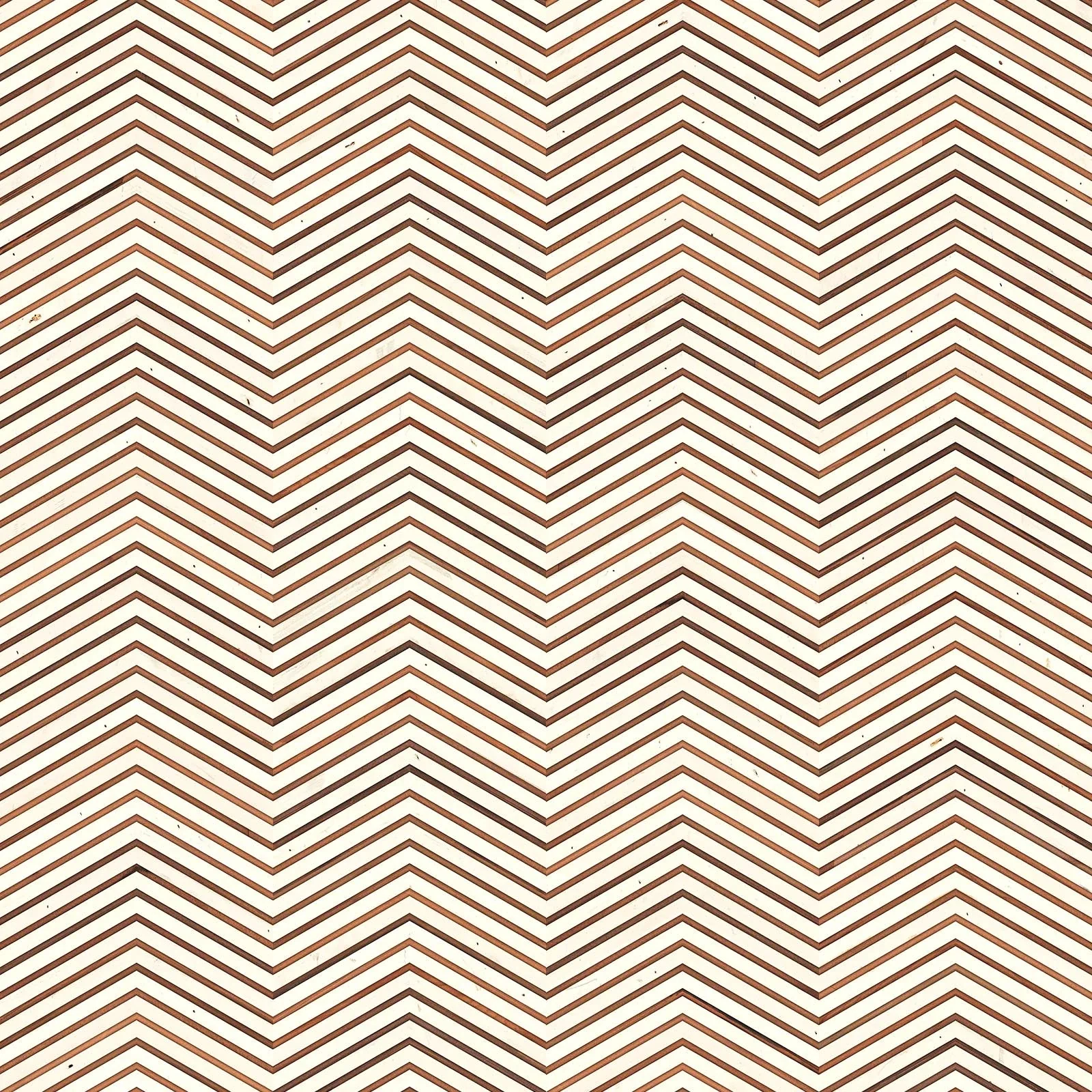 NLXL Timber Strips Scrapwood On Teak Chevron Wallpaper - Image 3