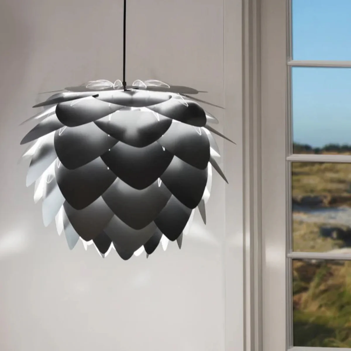 Umage Aluvia Lampshade In Anthracite Grey - Image 2