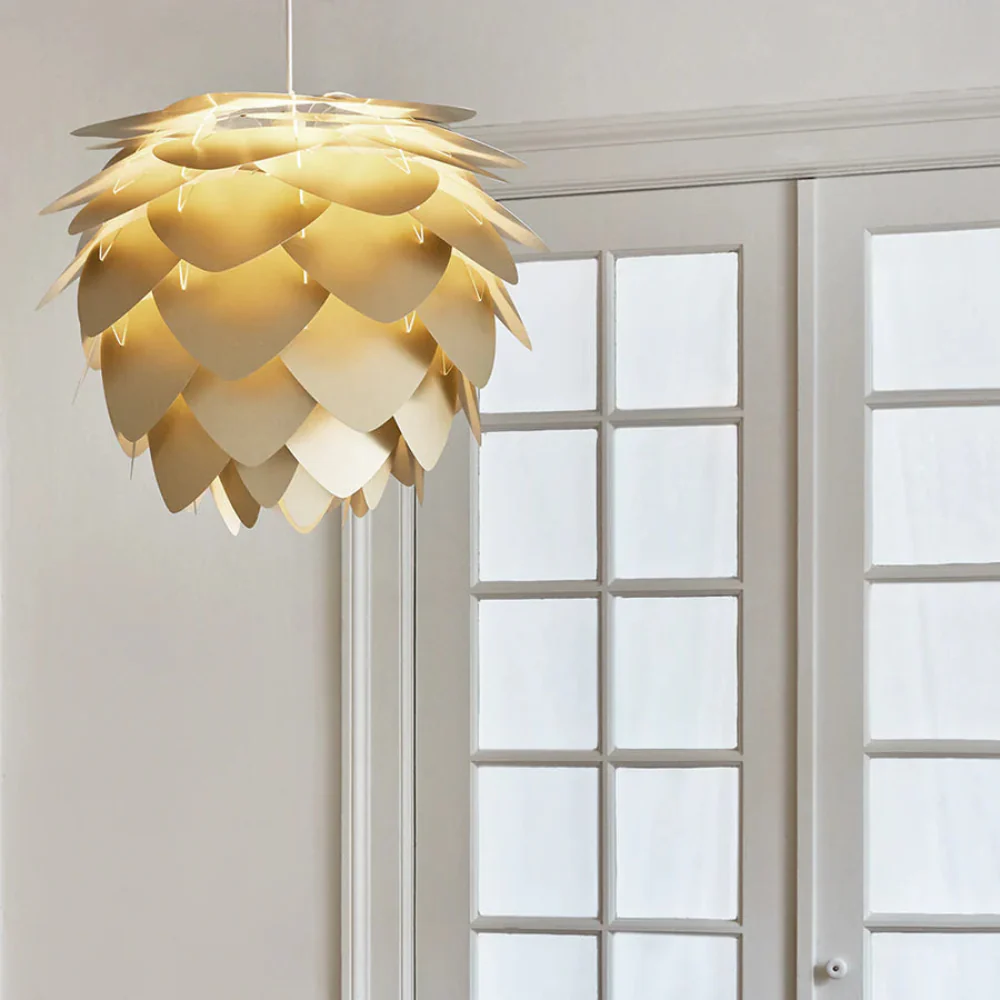 Umage Aluvia Lampshade In Brushed Brass - Image 4