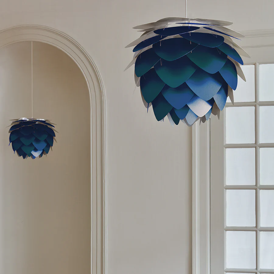 Umage Aluvia Lampshade In Petrol Blue - Image 2
