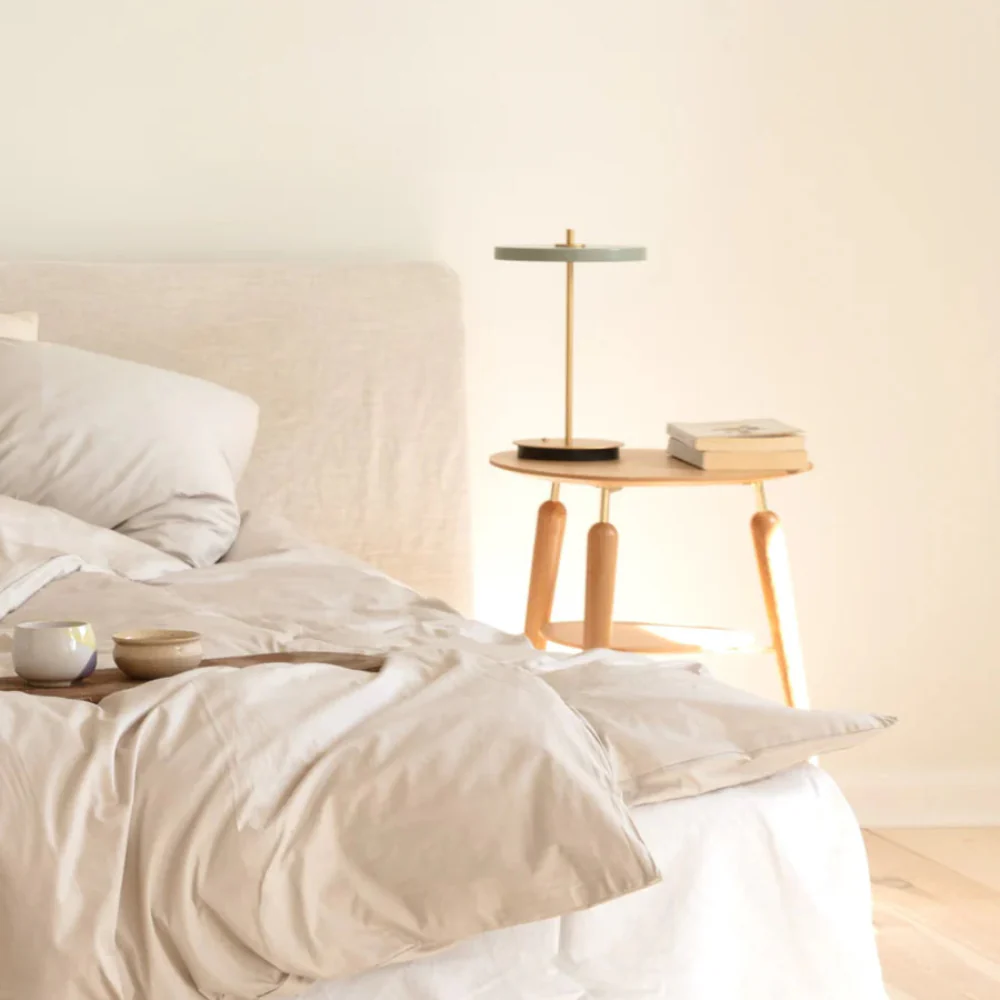 Umage Asteria Move Portable Table Lamp In Nuance Olive And Brass - Image 3