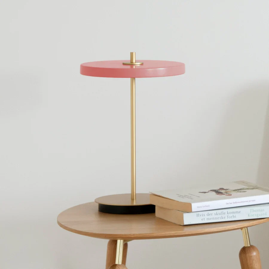 Umage Asteria Move Portable Table Lamp In Nuance Rose And Brass - Image 2