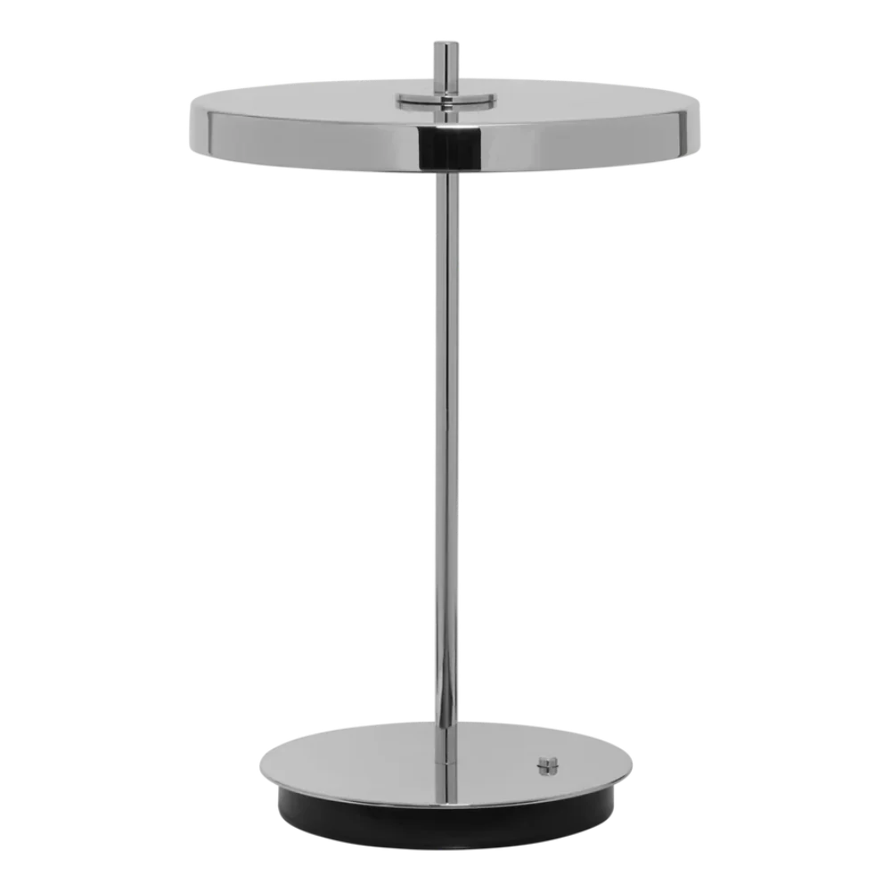 Umage Asteria Move Portable Table Lamp In Polished Steel - Image 2