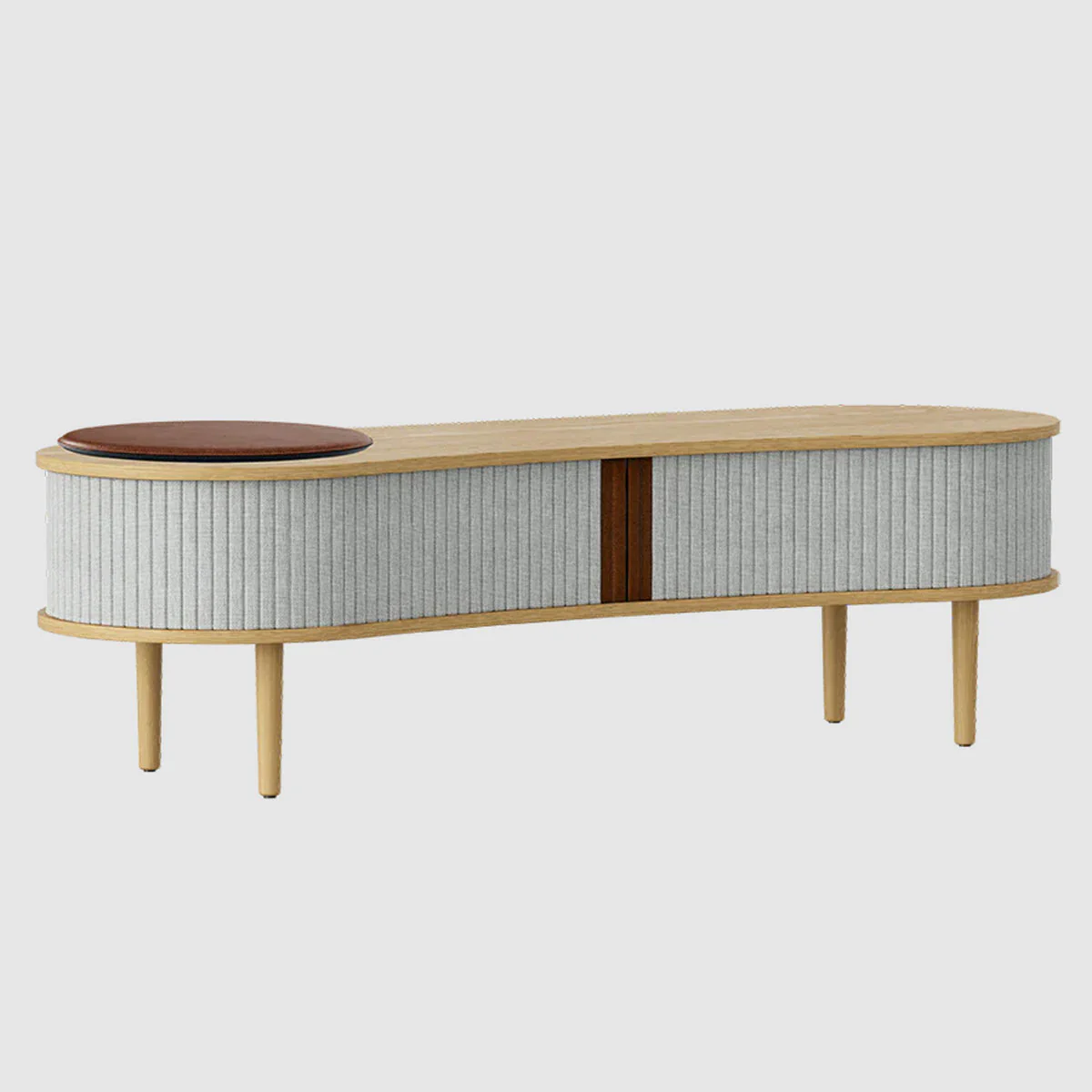 Umage Audacious TV Oak Bench - Image 12